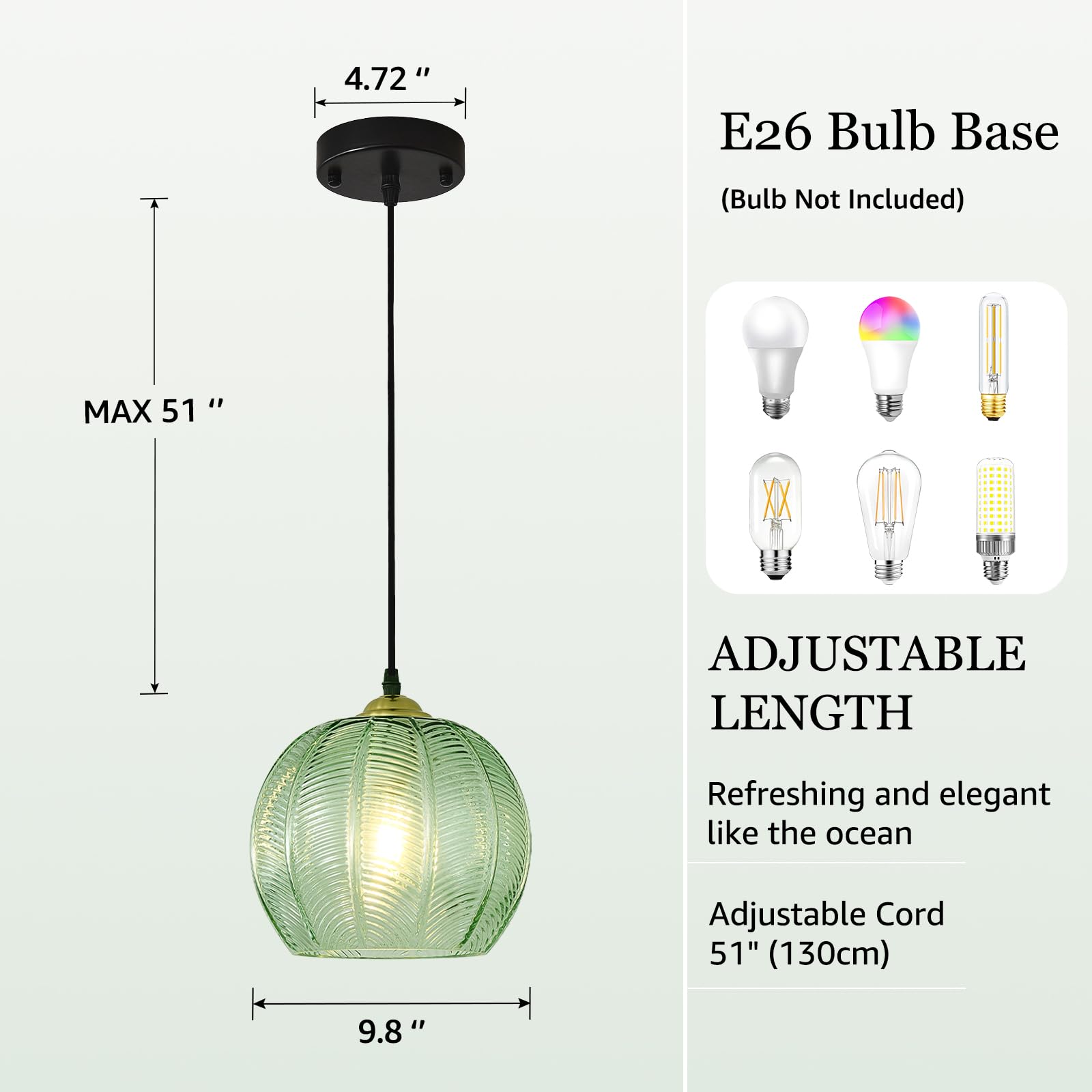 IUEST LIU0824R441 Pendant-Light-Stem-Kits - View #3