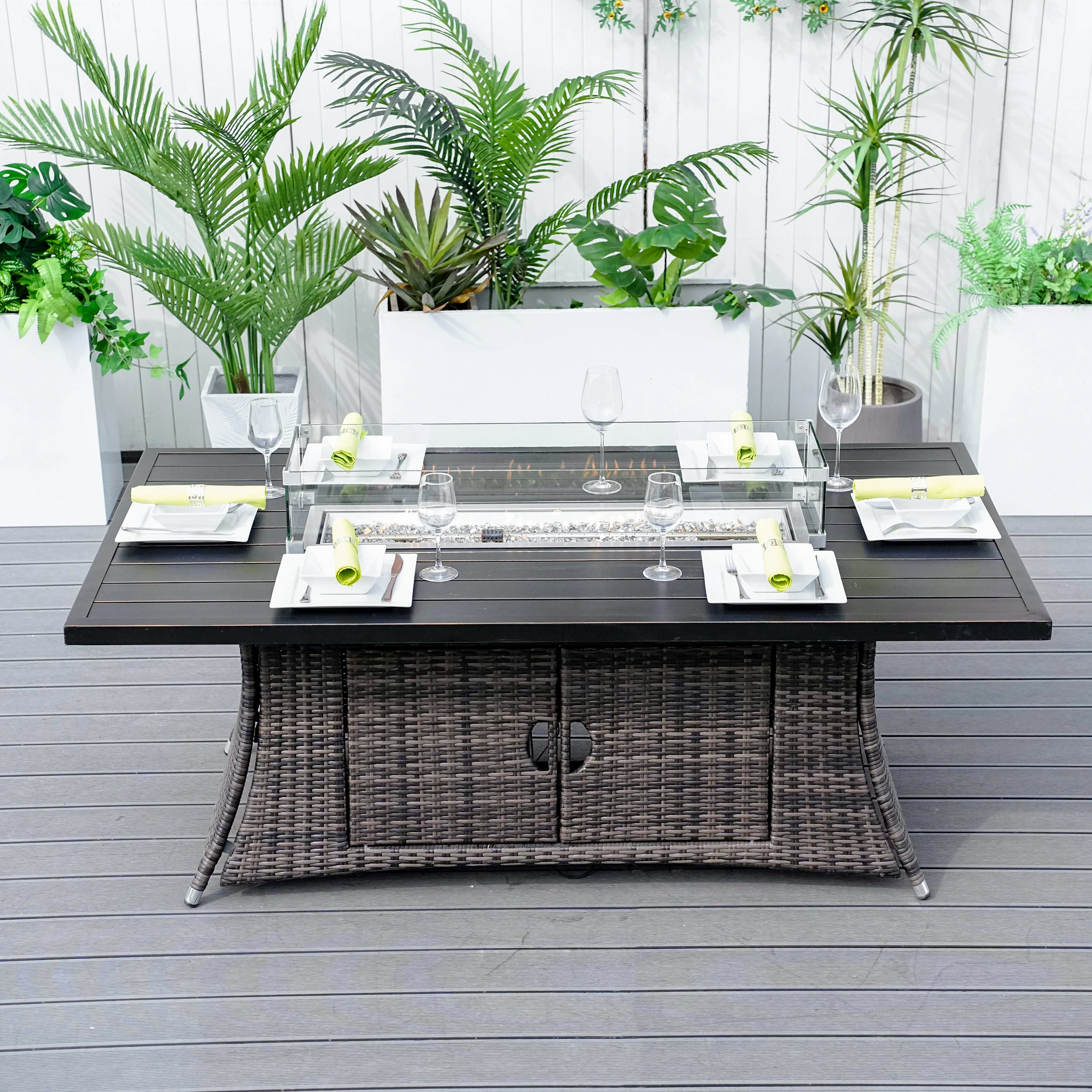 Moda Furnishings 1106RA-T-B Patio-Tables - View #2