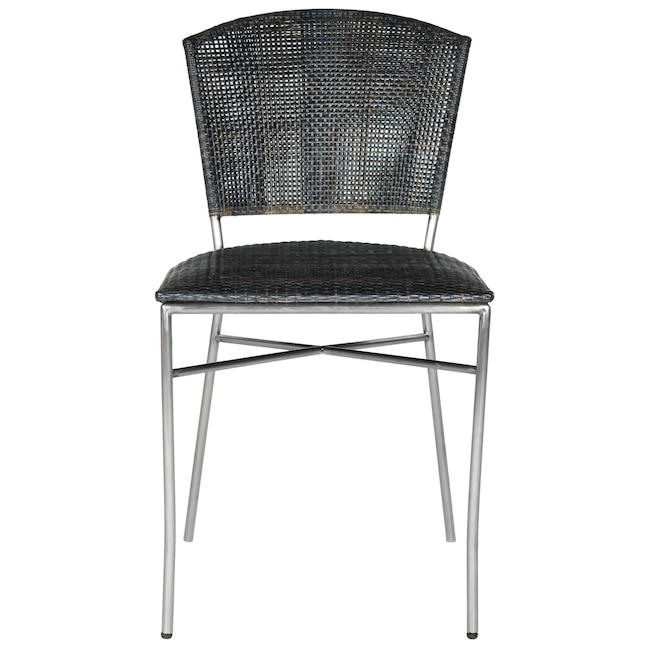 Safavieh Set of 2 Melita Side Chair Coastal Side Chair (Metal Frame) Safavieh Set of 2 Melita Side Chair Coastal Side Chair (Metal Frame)