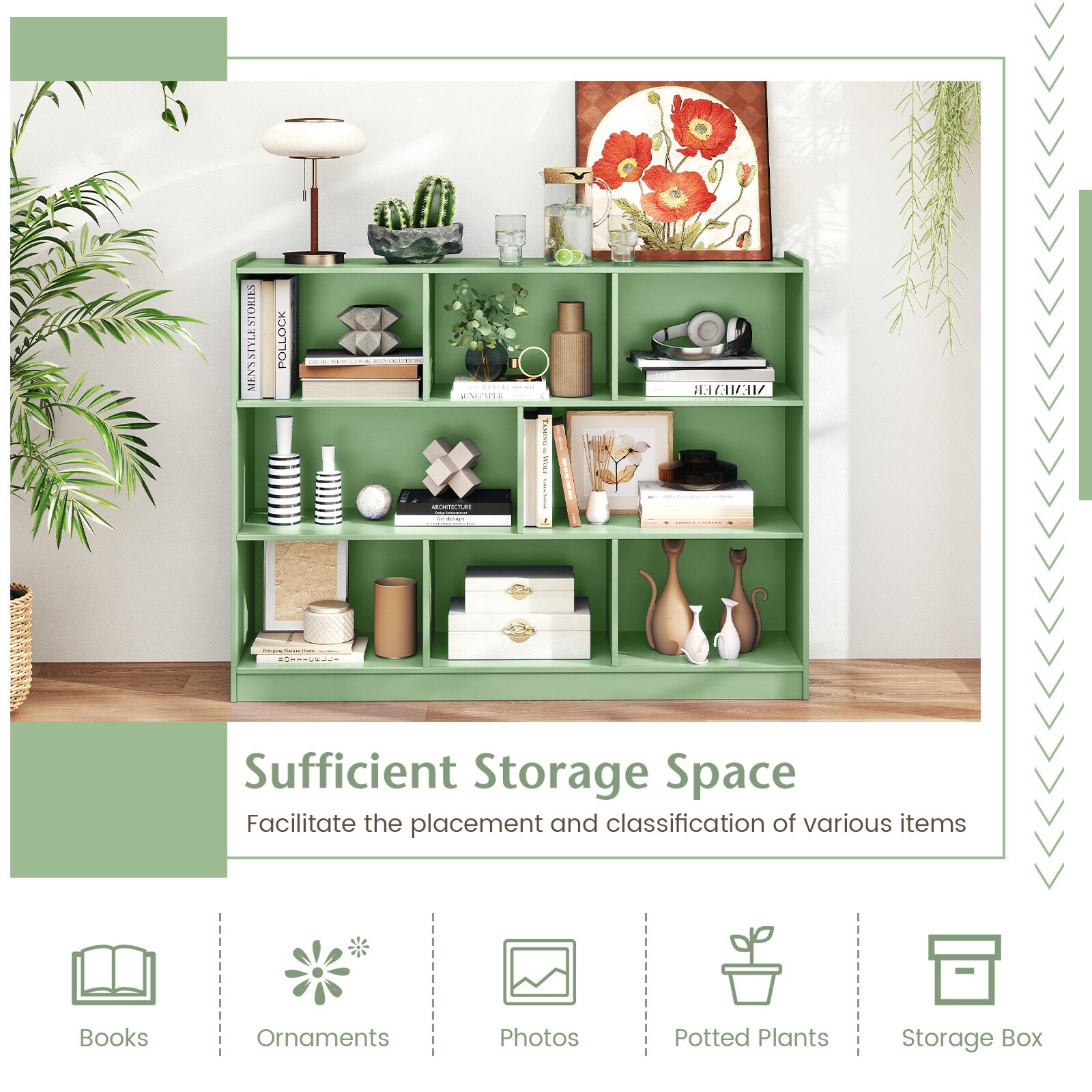 Slickblue D-CO-GO85601BC bookcases - View #8