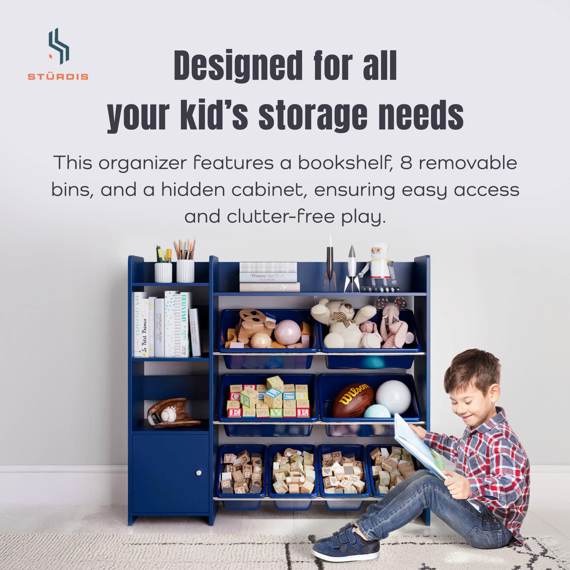 STURDIS 401161 Kids-Bookcases - View #2