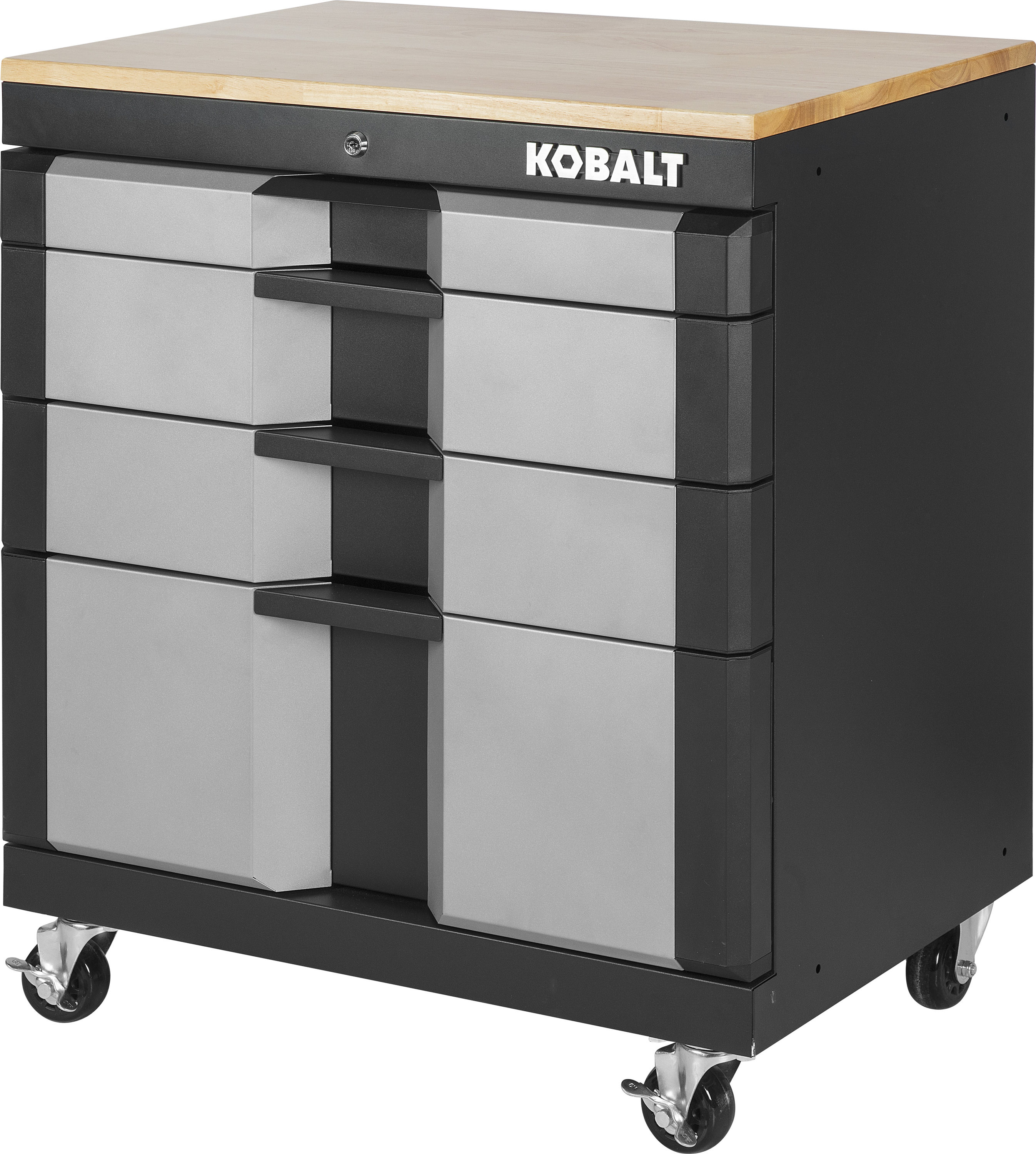 Kobalt 28 In W X 32 8 H 18 5 D Steel Freestanding Garage Cabinet 19006