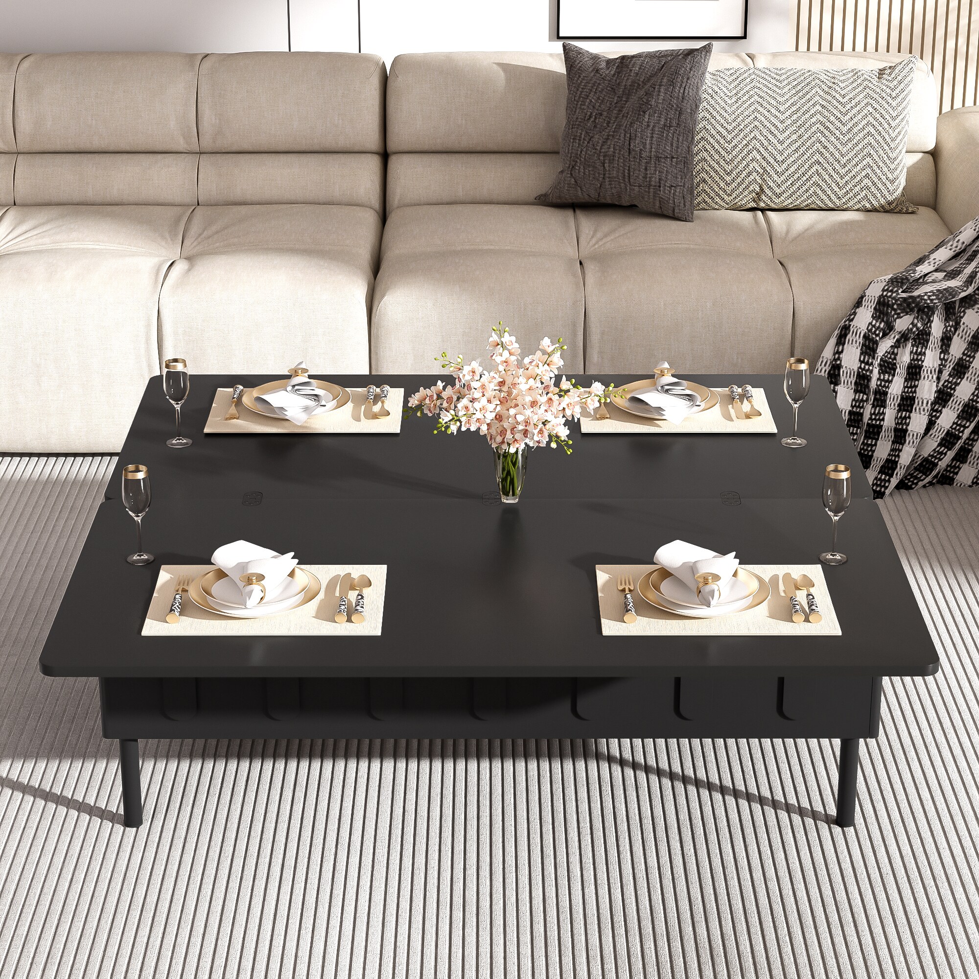 Clihome CL-UC2514B Coffee-Tables - View #3