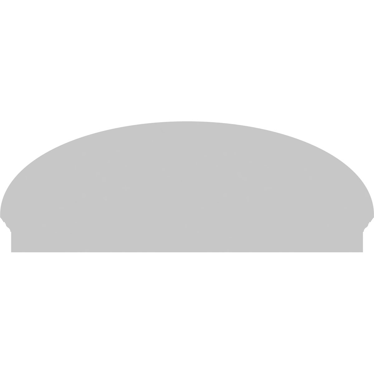 Ekena Millwork PEDPC056X210ELL03 Exterior-Window-Trim - View #5