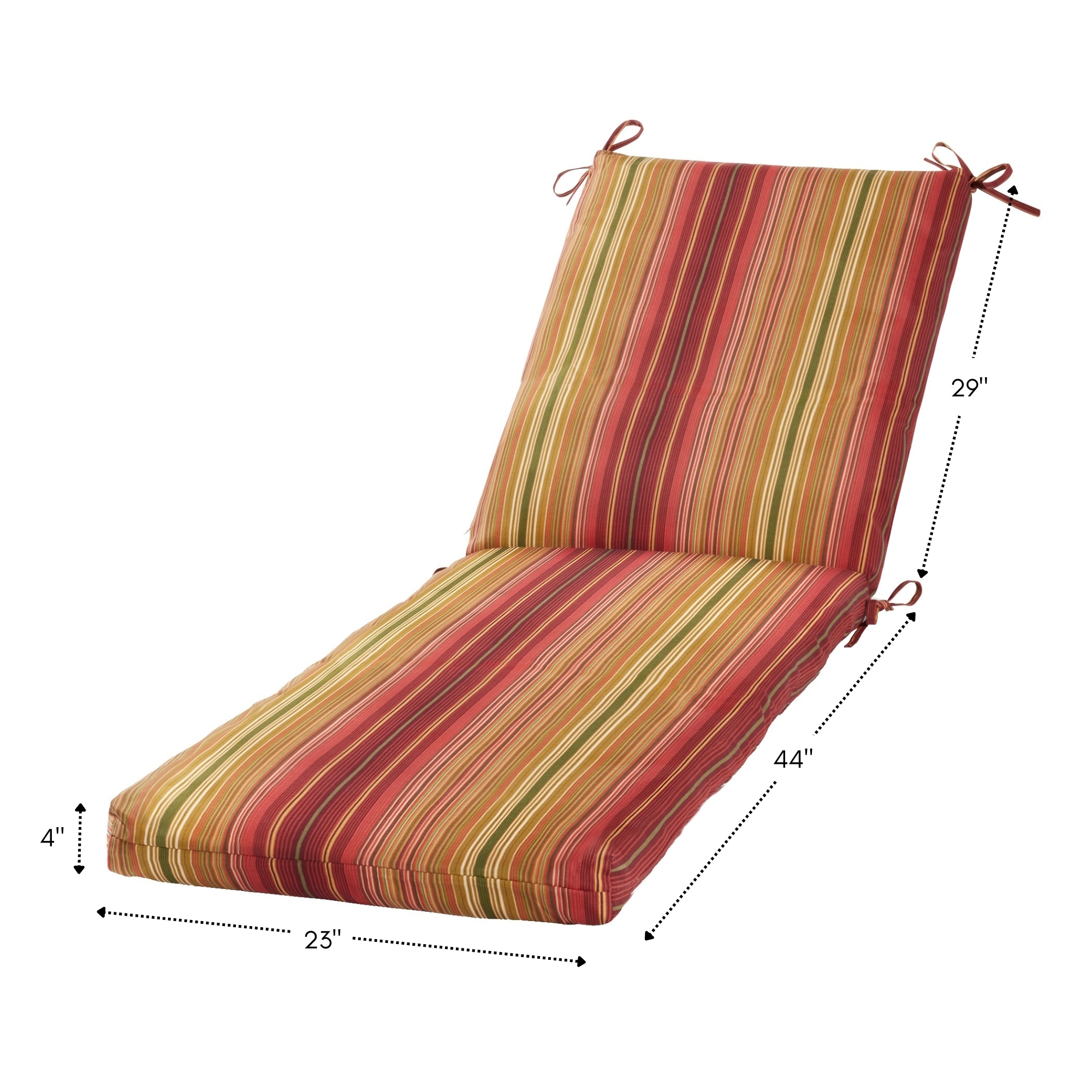Greendale Home Fashions OC2802-KINNABARI Patio-Furniture-Cushions - View #7