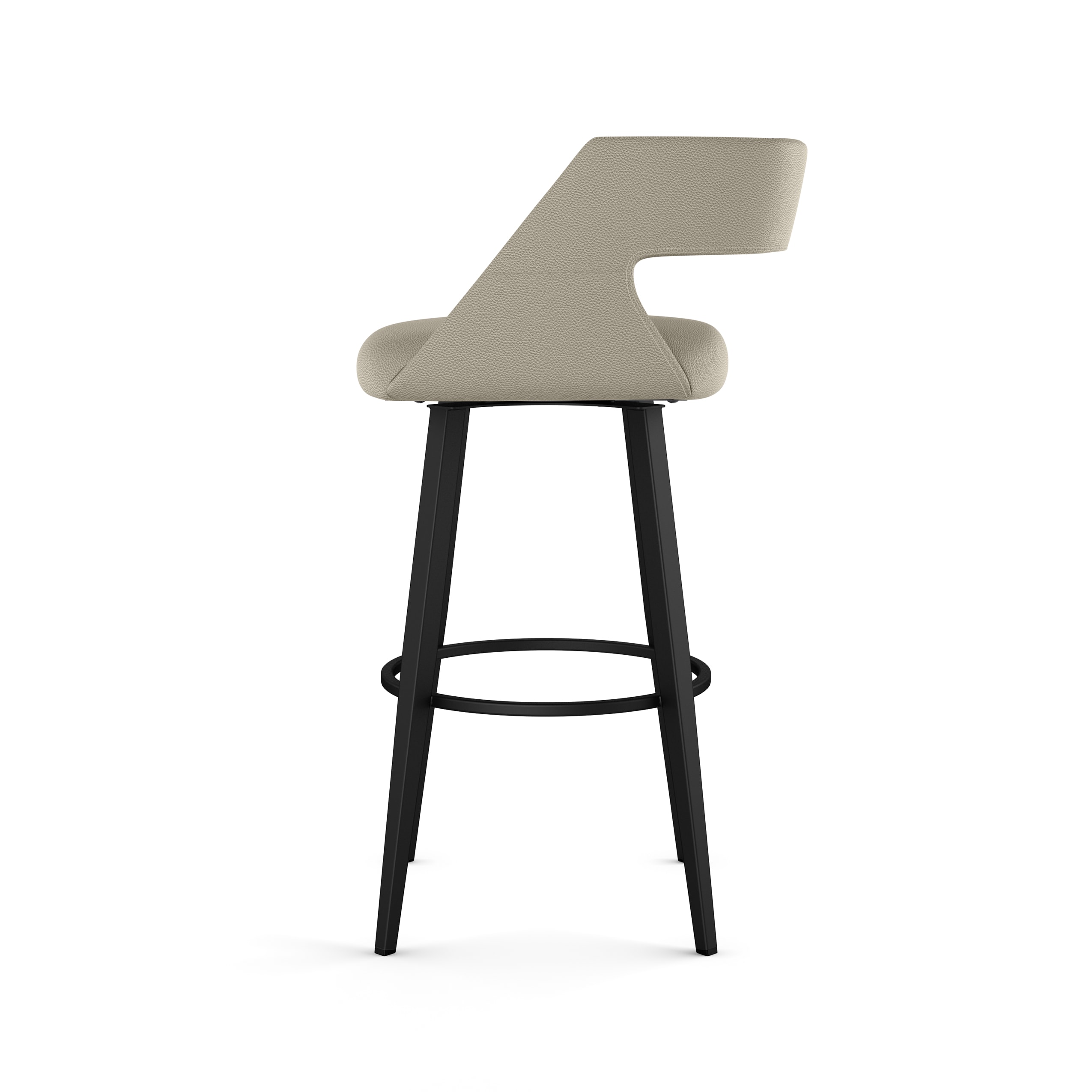 Amisco lars low back best sale counter stool