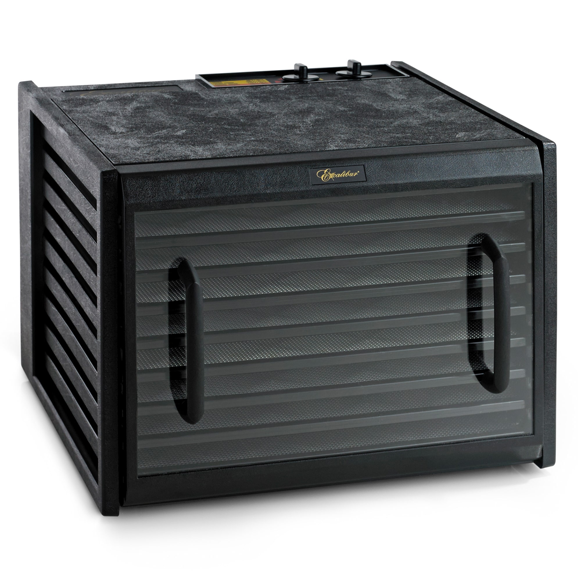 Excalibur 9 Tray Deluxe Food Dehydrator, Programmable, 15 sq ft Drying  Area, Black, Ideal for Large Families & Gardens