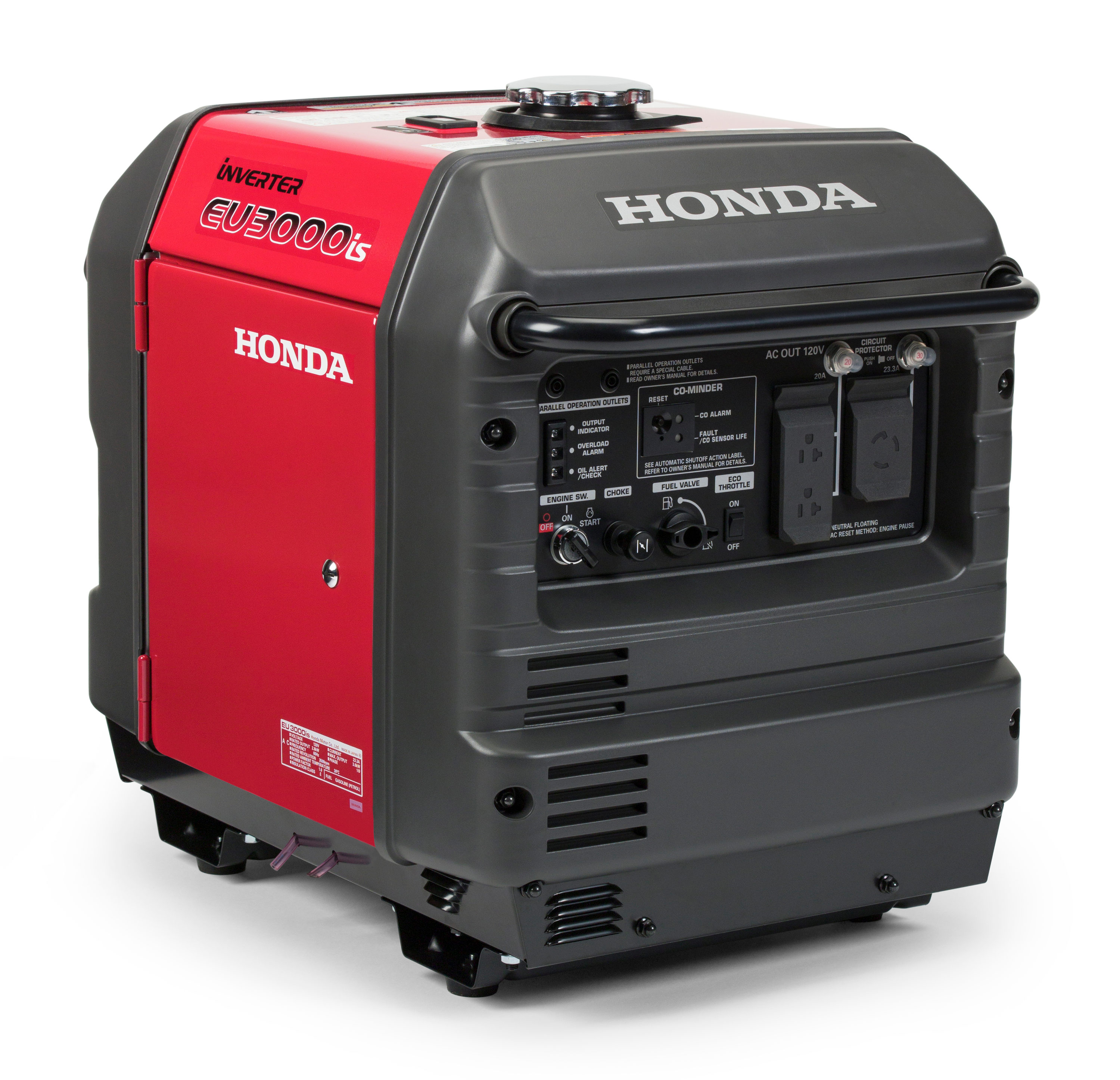 Honda Inverter Generator, 3200 Surge Watts, 2600 Rated Watts