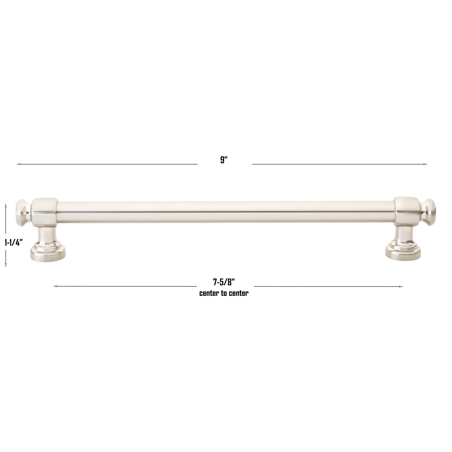 GlideRite Hardware 4361-192-SN-10 Cabinet-Pulls - View #4