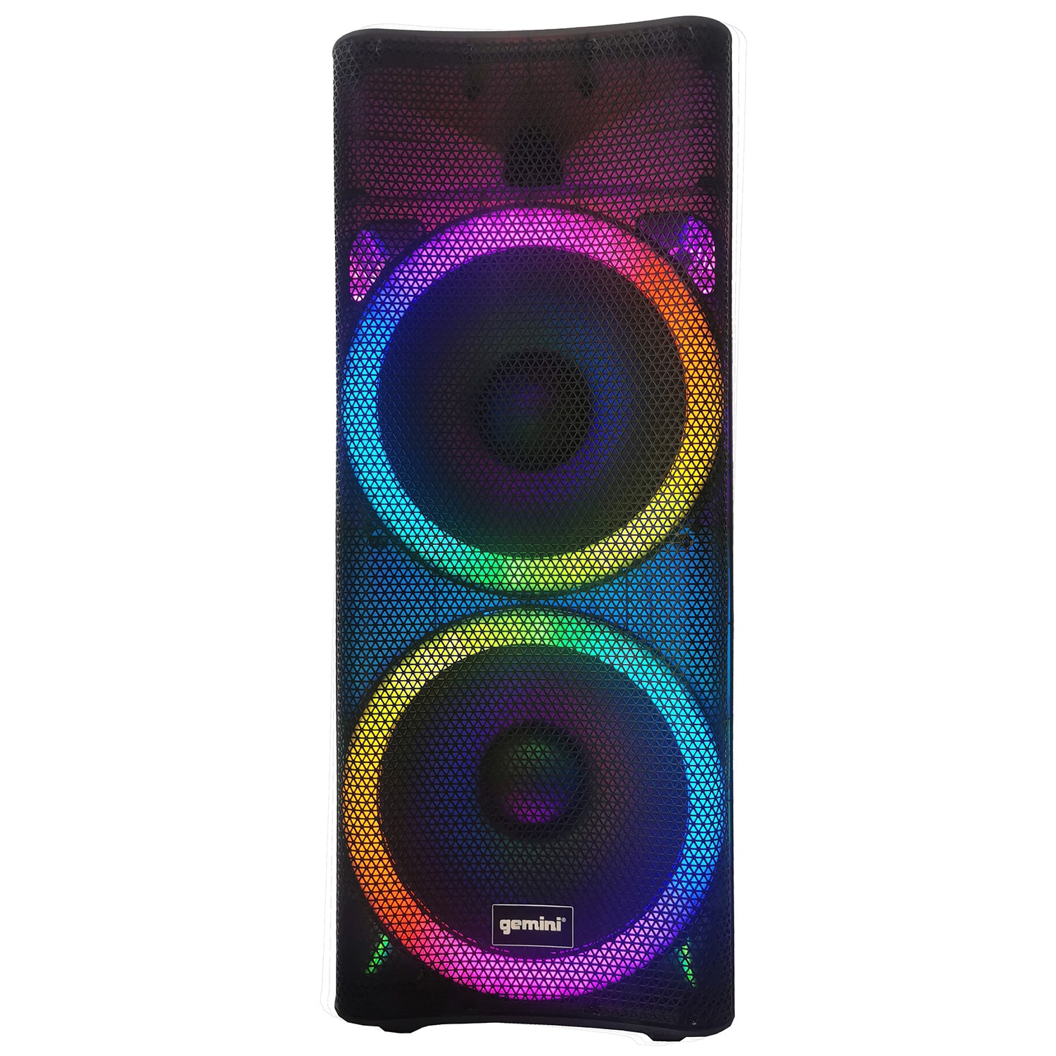 Gemini Ultra 1800 -Watt Bluetooth Indoor/Outdoor Portable Speaker in Black 1 Speaker Set #GTL-215LT
