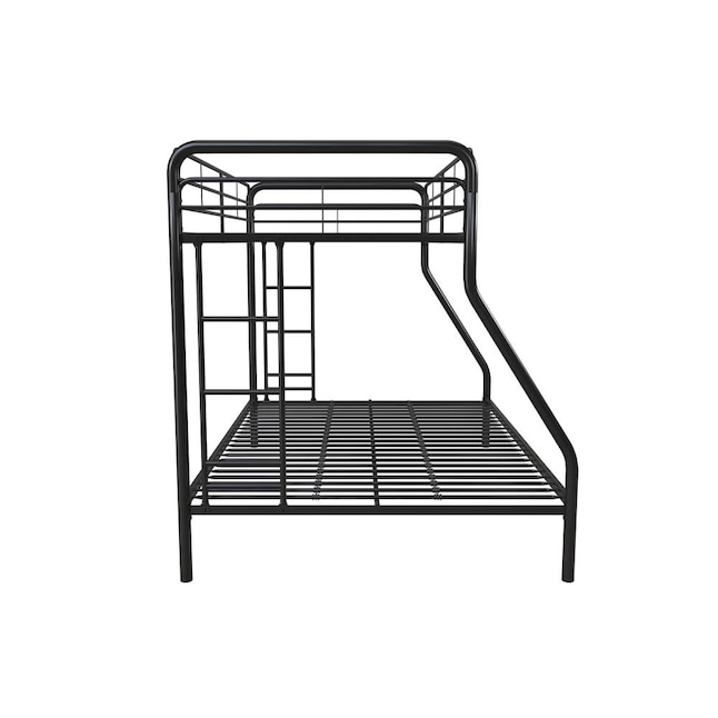 Dhp Black Twin Over Full Bunk Bed In, Dallas Craigslist King Bed Frame