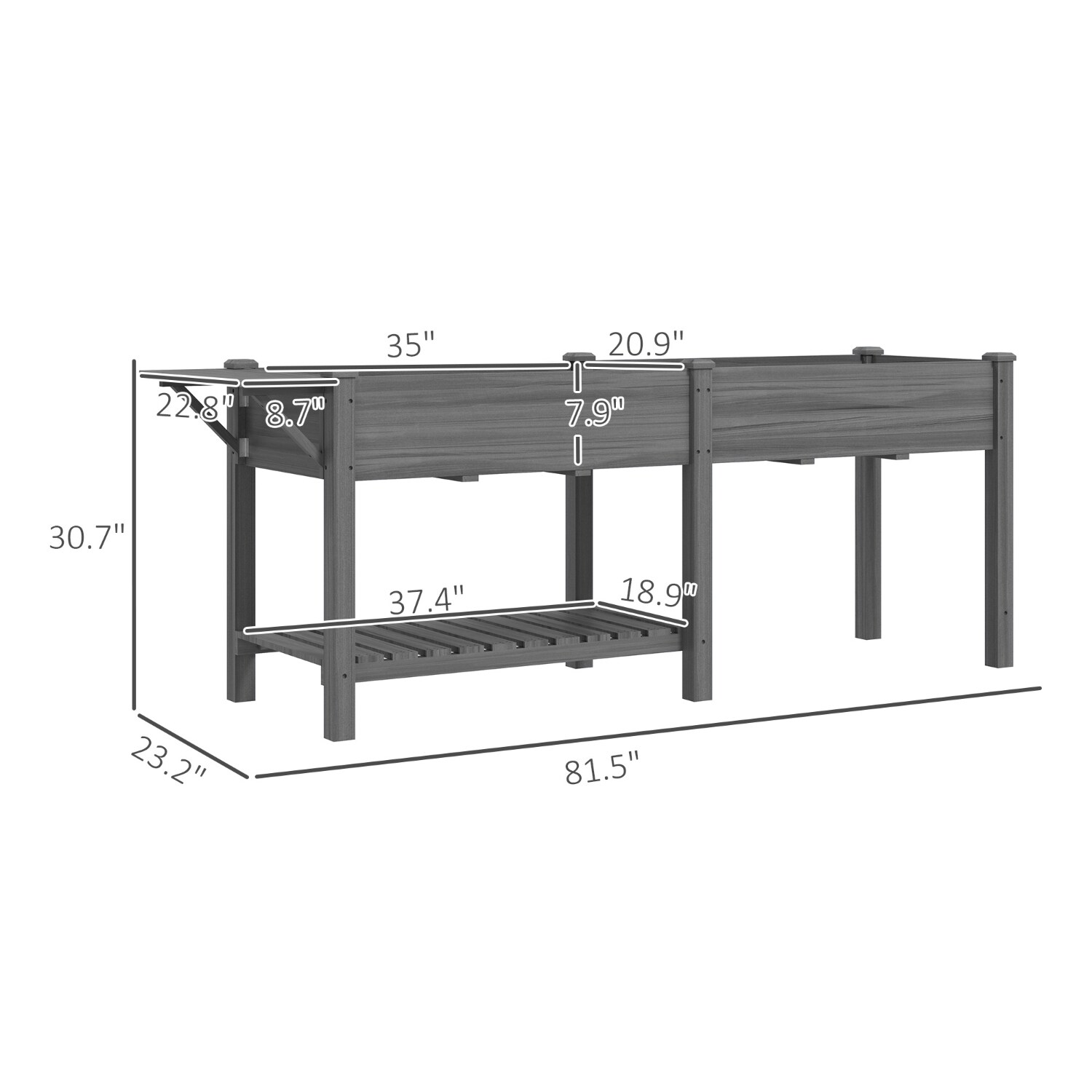 Wooakway FXLS0605-512B25 Planter-Window-Box - View #3
