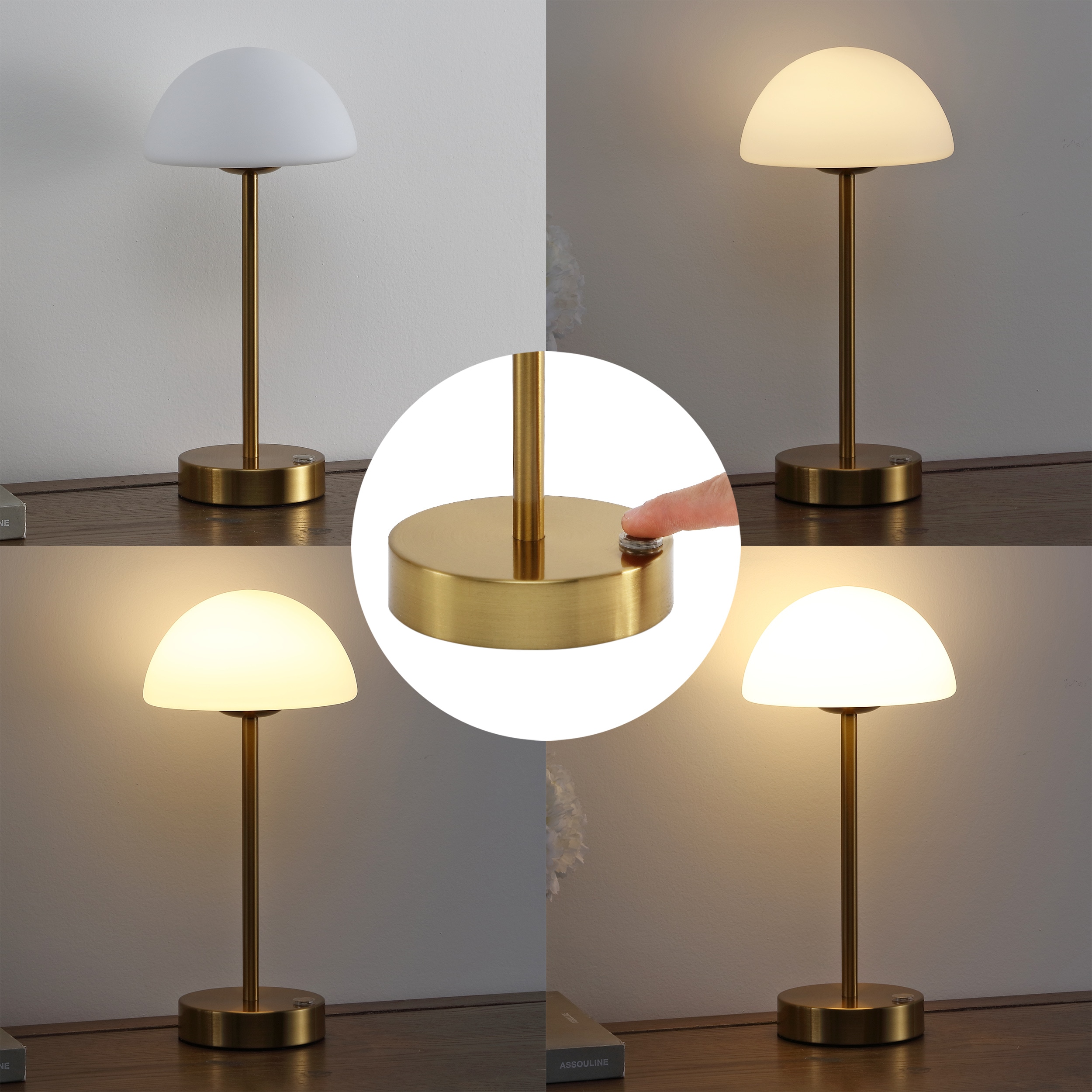 Fondation Louis Vuitton Table Lamp Ziga Rechargeble LED Light New