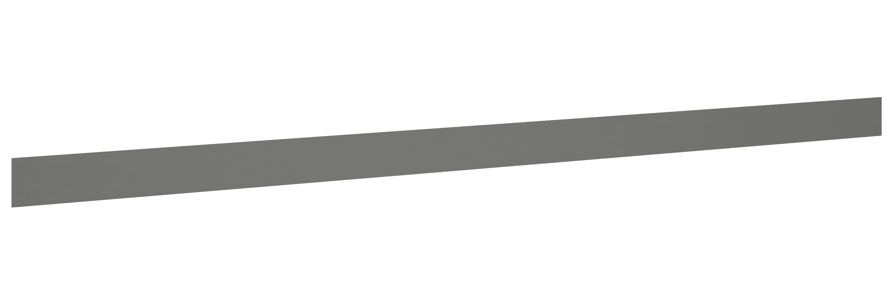 Diamond Express 313 TB8LAM18 Cabinet Toe Kick 96-in W x 4.5-in H x 0.125-in D Moonstone Gray Painted