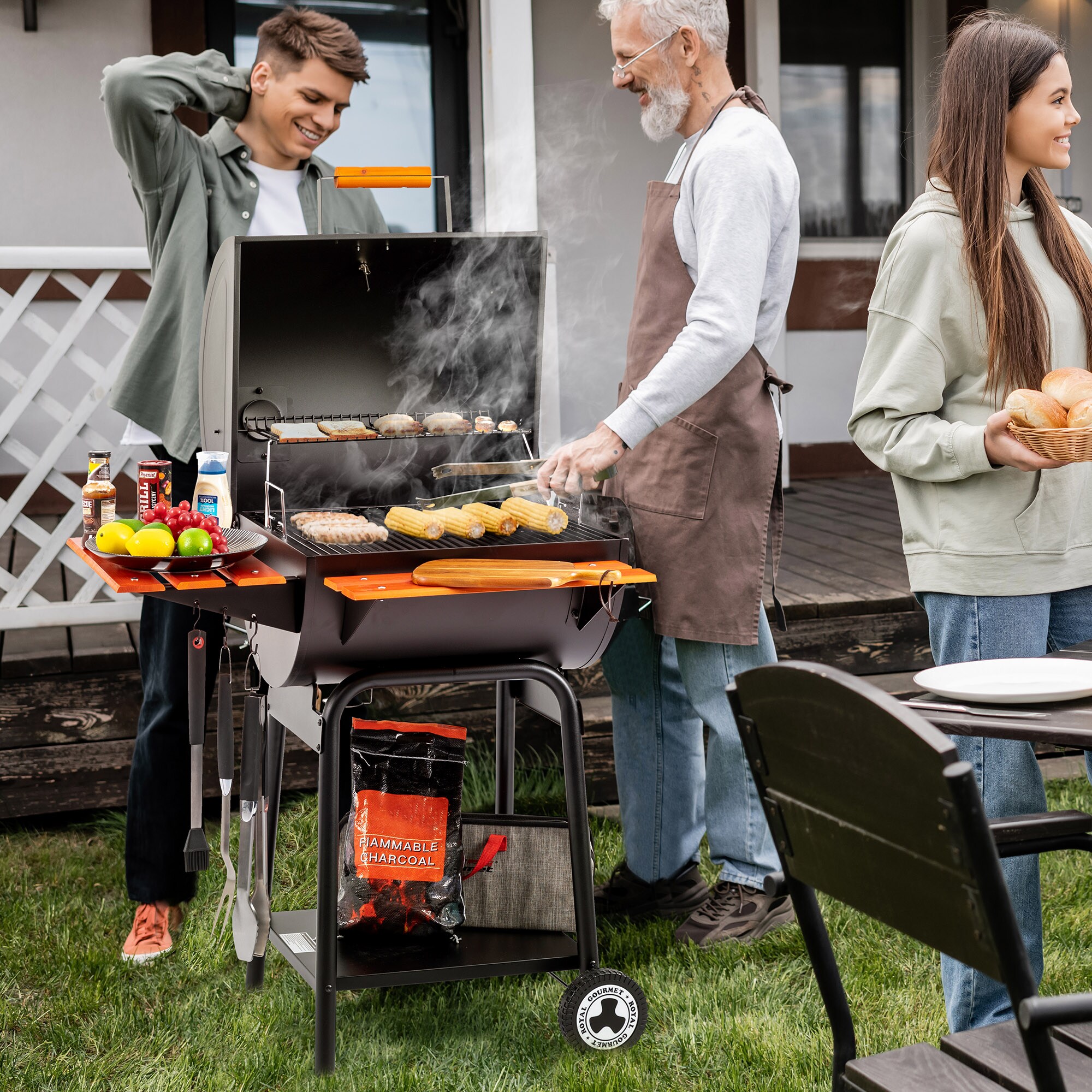 Royal Gourmet CC2024 Charcoal-Grills - View #4