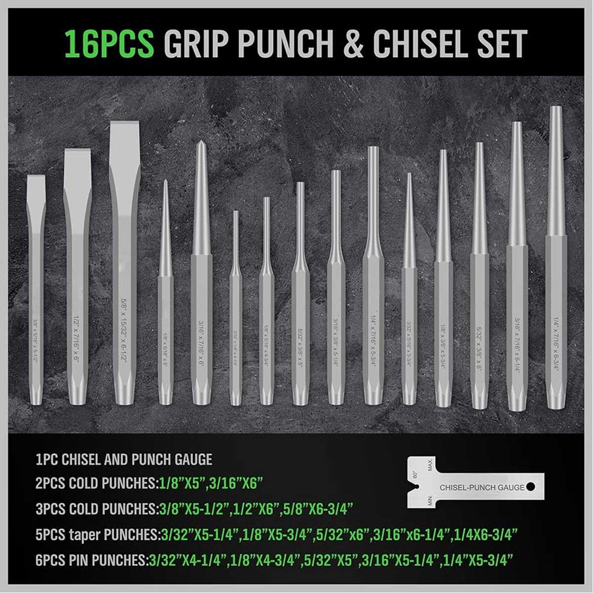 Aoibox LABCS21015 Chisel-Sets - View #3