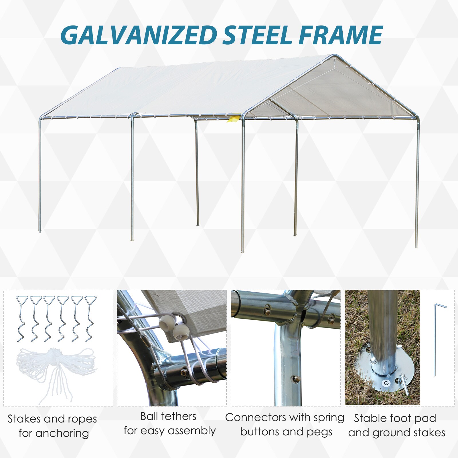 Lycvki CP-8 Carport-Covers - View #5