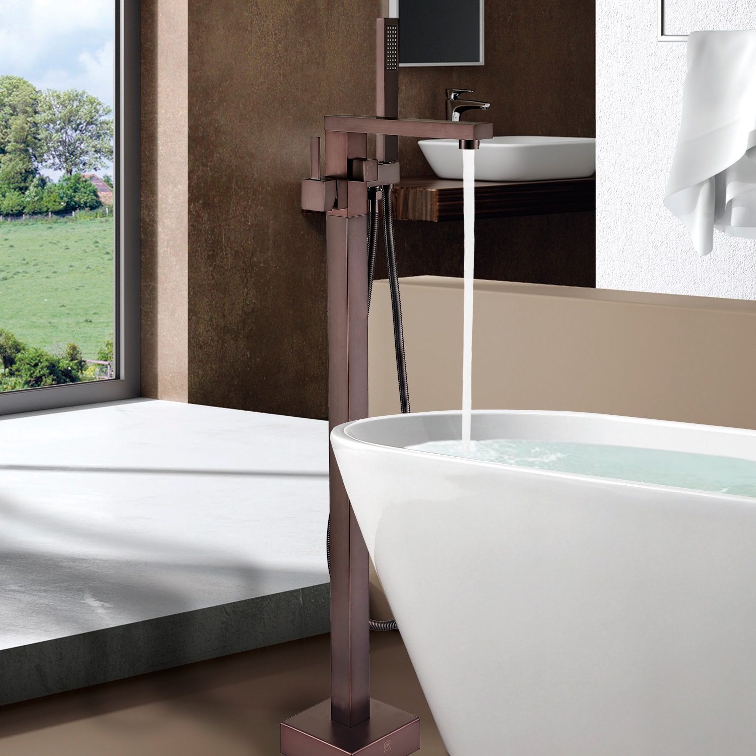 WELLFOR NP96203LSJ-10 Roman-Tub-Faucets - View #2