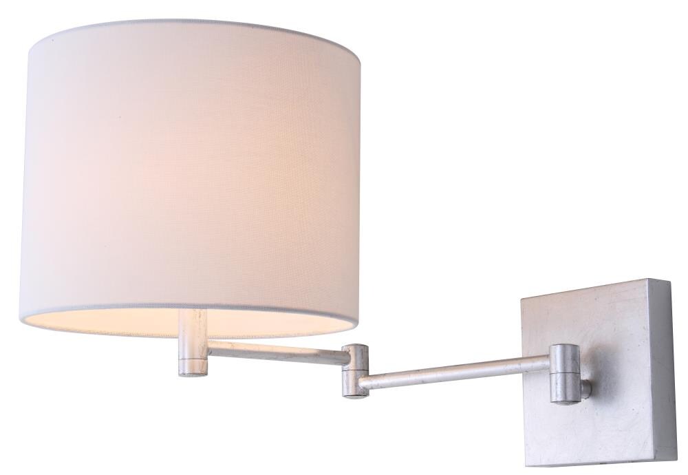 Safavieh Ventura 22.5-in W 2-Light Silver Transitional Wall Sconce in ...