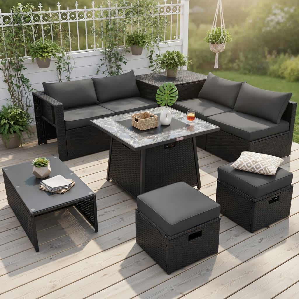 VERYKE 6219408002125 Patio-Conversation-Sets - View #5