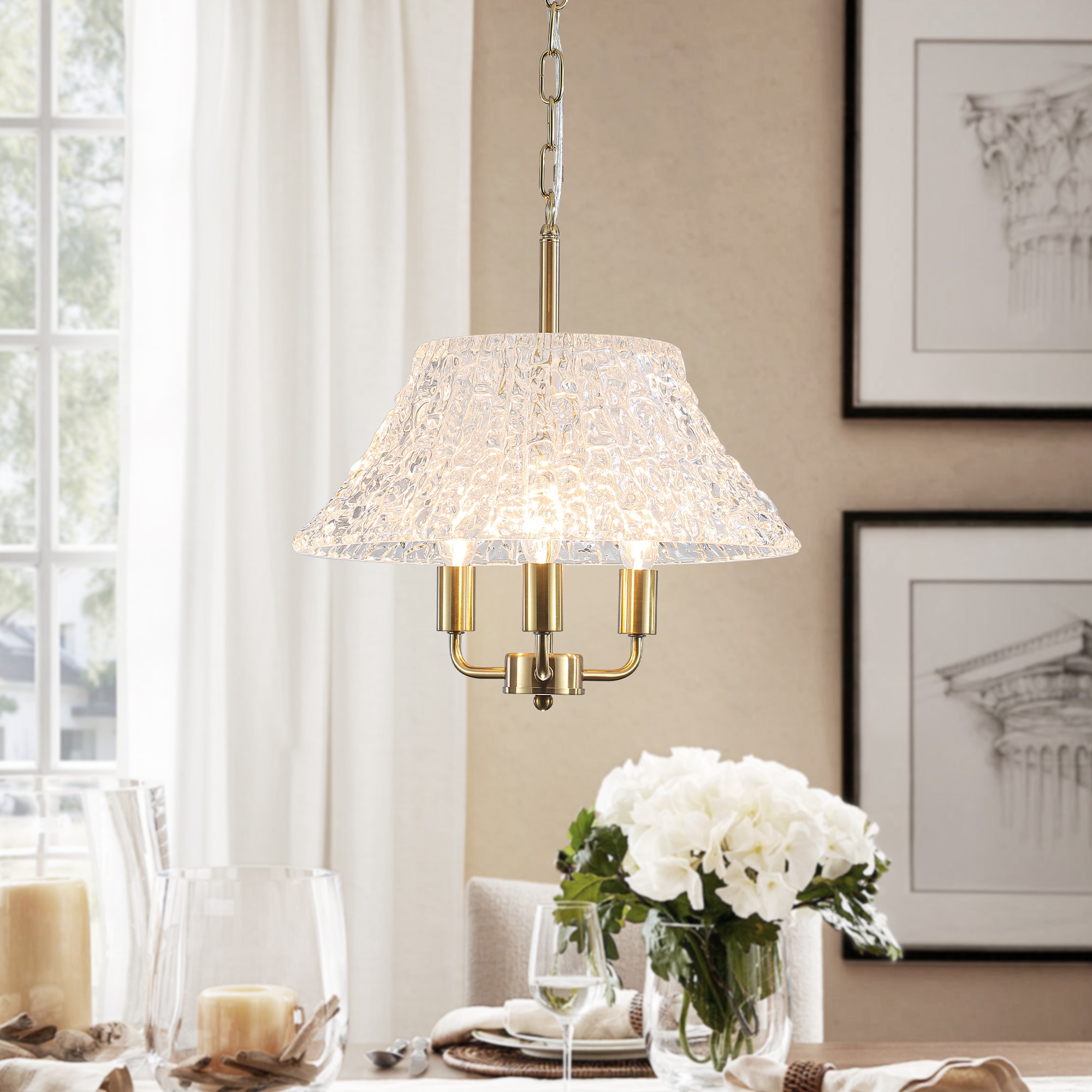 ZemSum LS-86172-3-BR Pendant-Lights - View #6