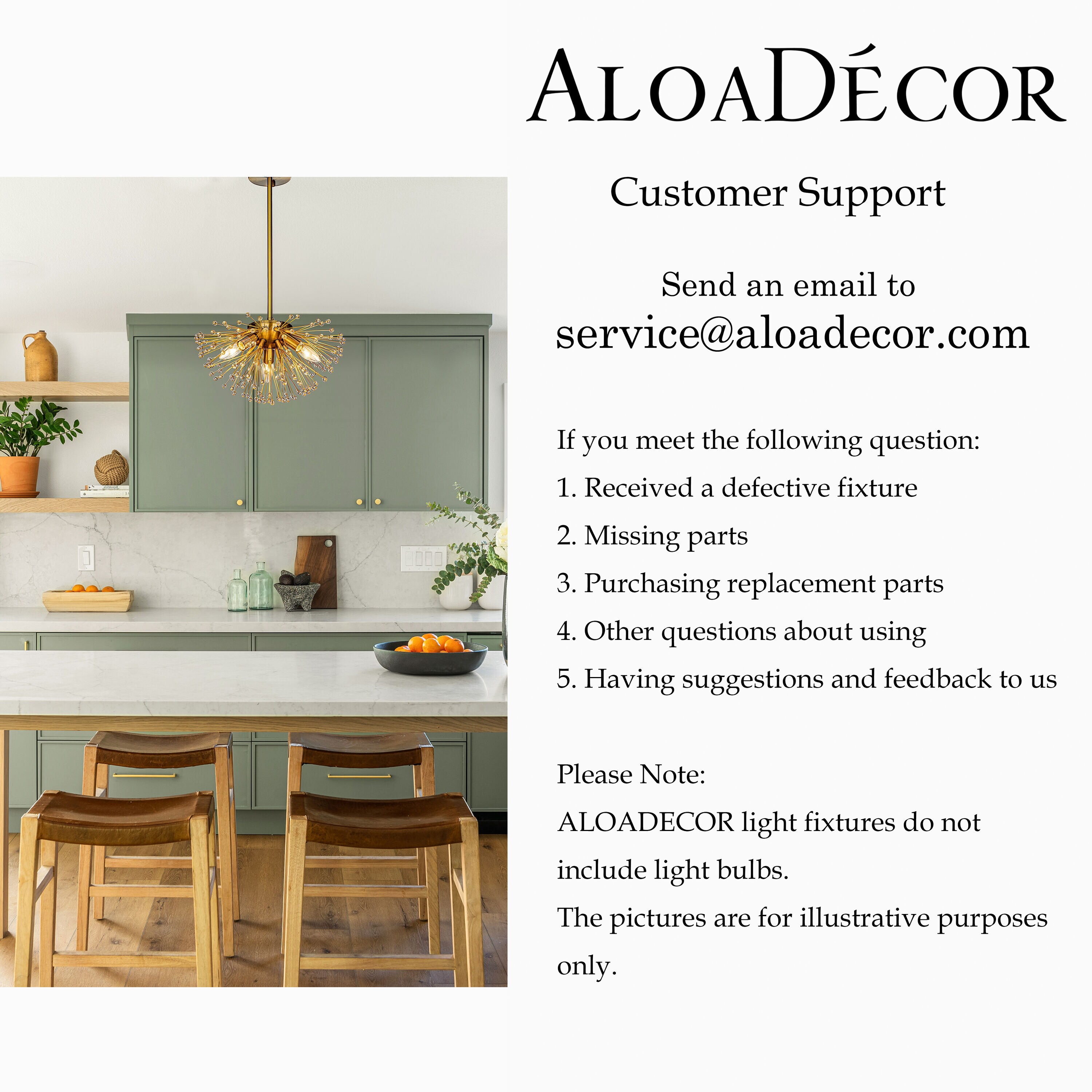 AloaDecor Lighting L7088C3710A b090015 - View #8