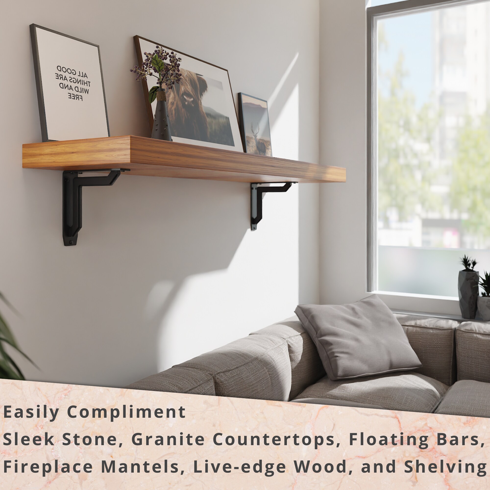 STARBY SB-LUCCA-8 Shelving-Hardware - View #6