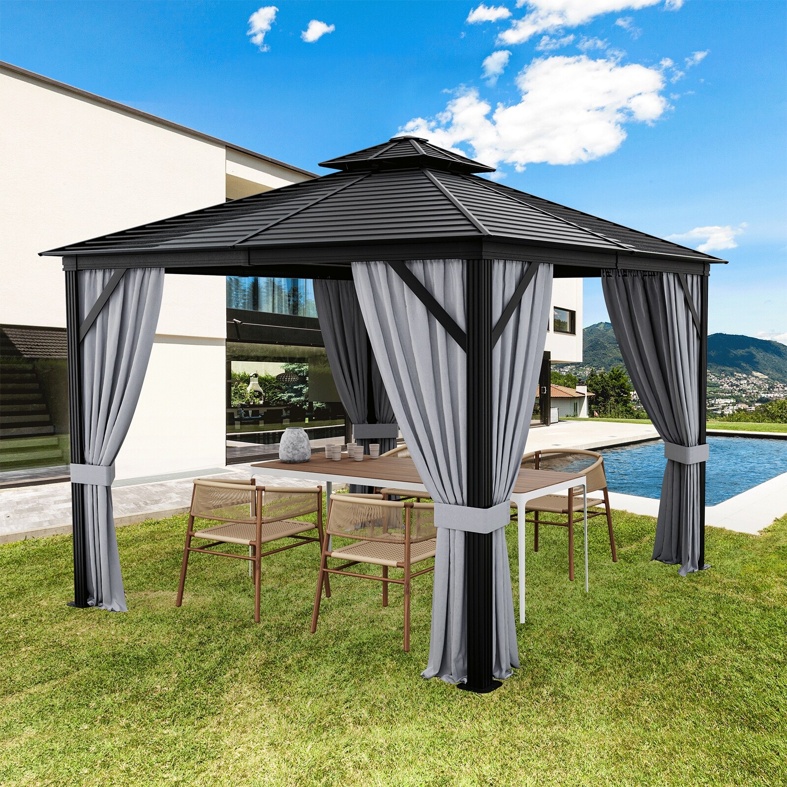 Forclover Semi-permanent Gazebos & Accessories At Lowes.com