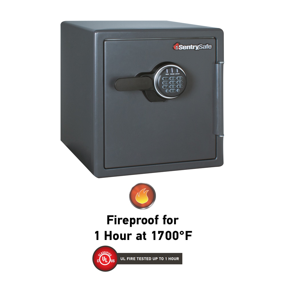 SentrySafe 1.2-cu ft Fireproof and Waterproof Home Safe with Electronic/Keypad Lock SF123ES Sansujyuku sansujyuku.com