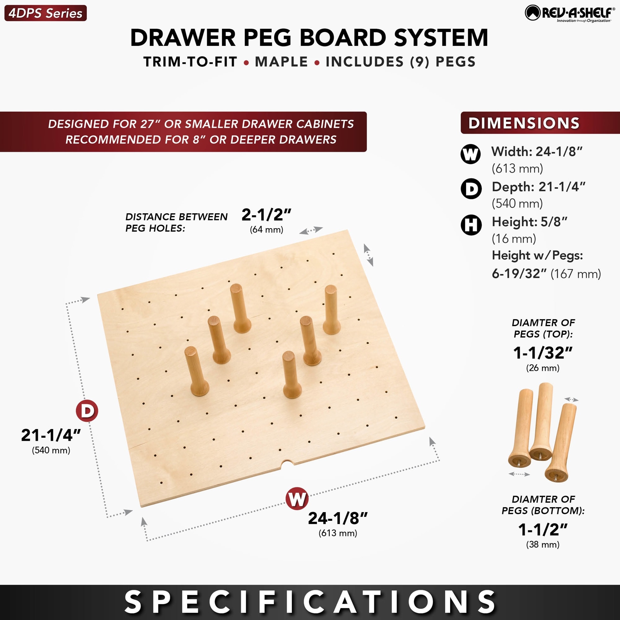 Rev-A-Shelf 152832 Drawer-Organizers - View #5
