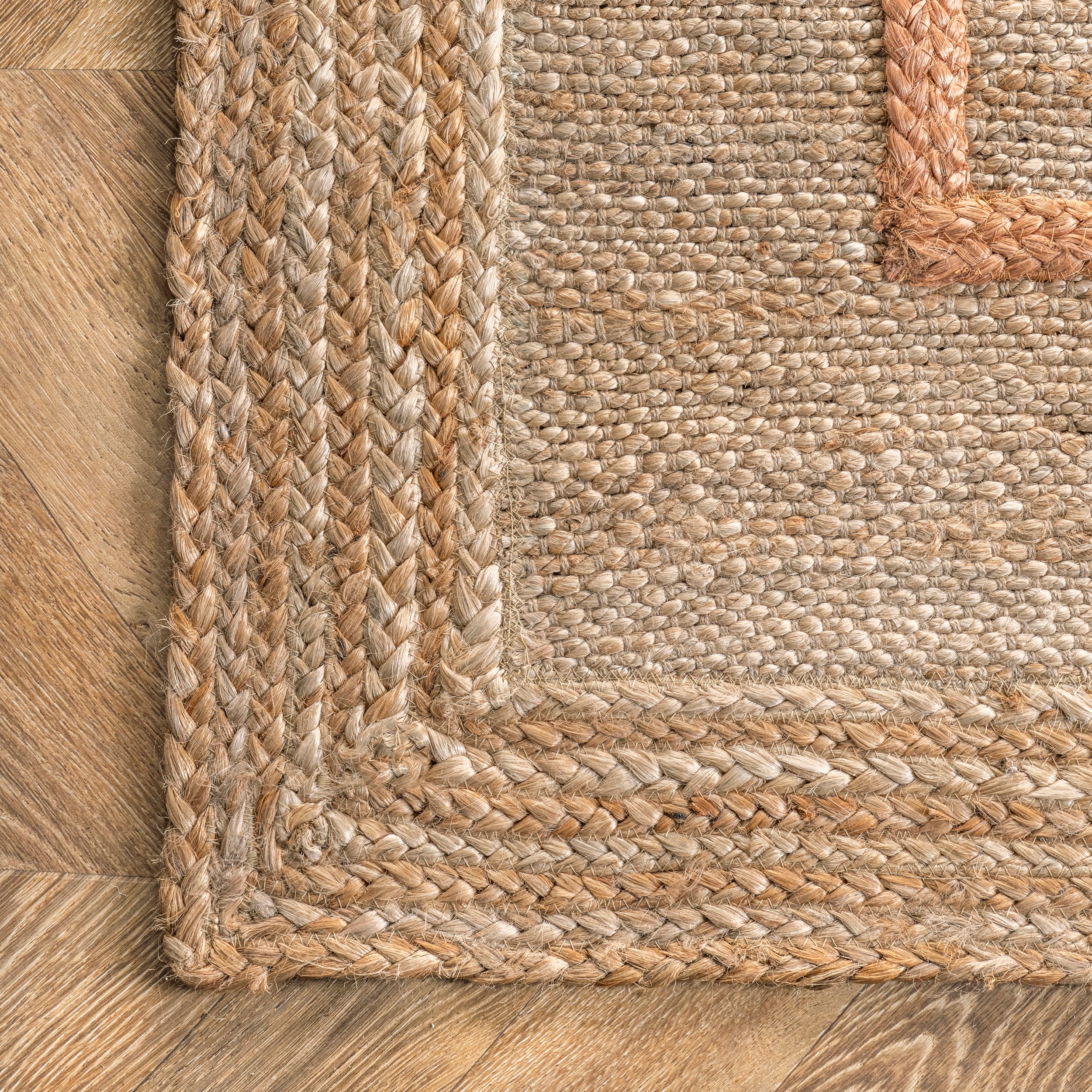 Lauren Liess x Rugs USA Elemore 3 X 5 (ft) Jute Light Pink Indoor ...