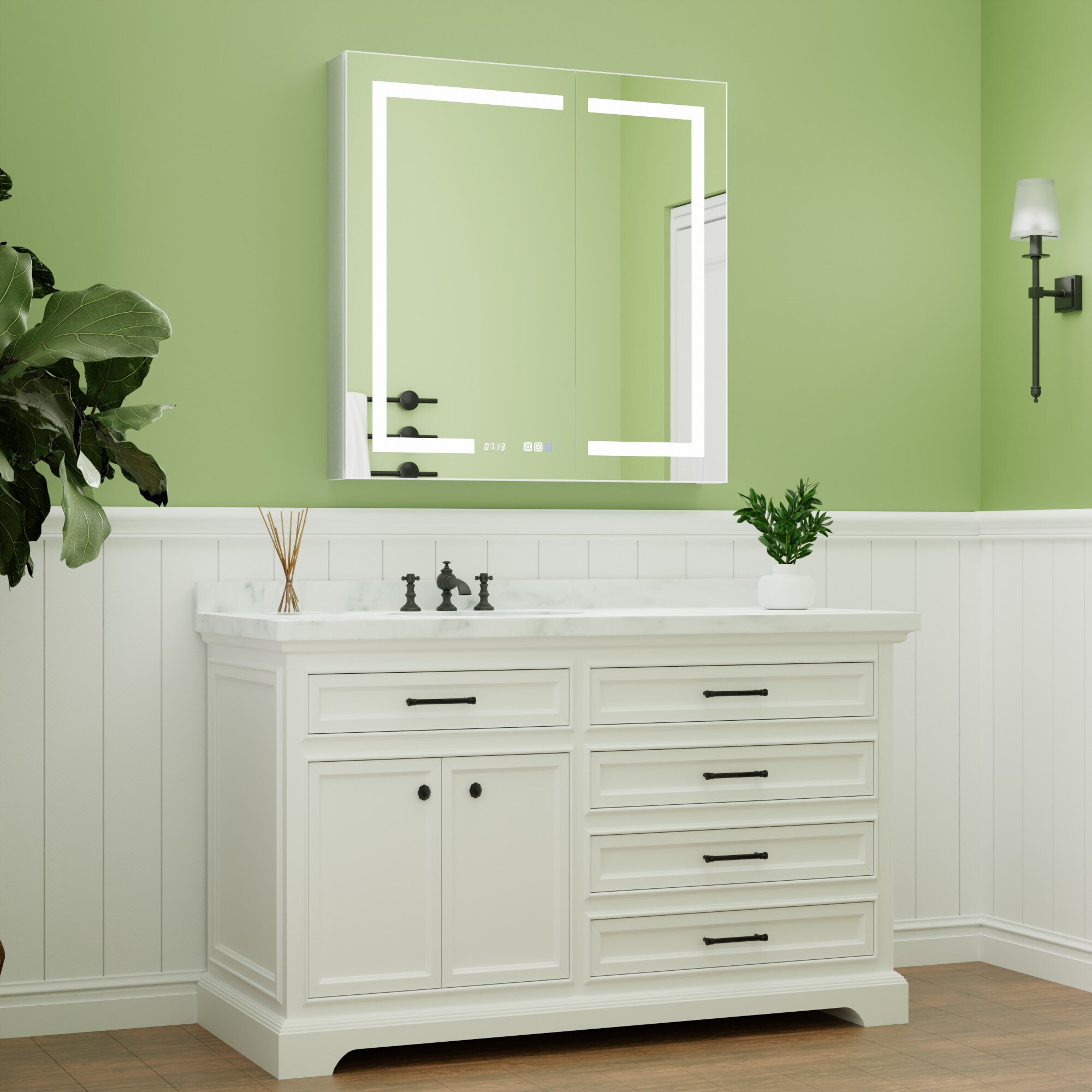 ExBrite EBMC4830V3TB Bathroom-Medicine-Cabinets - View #11