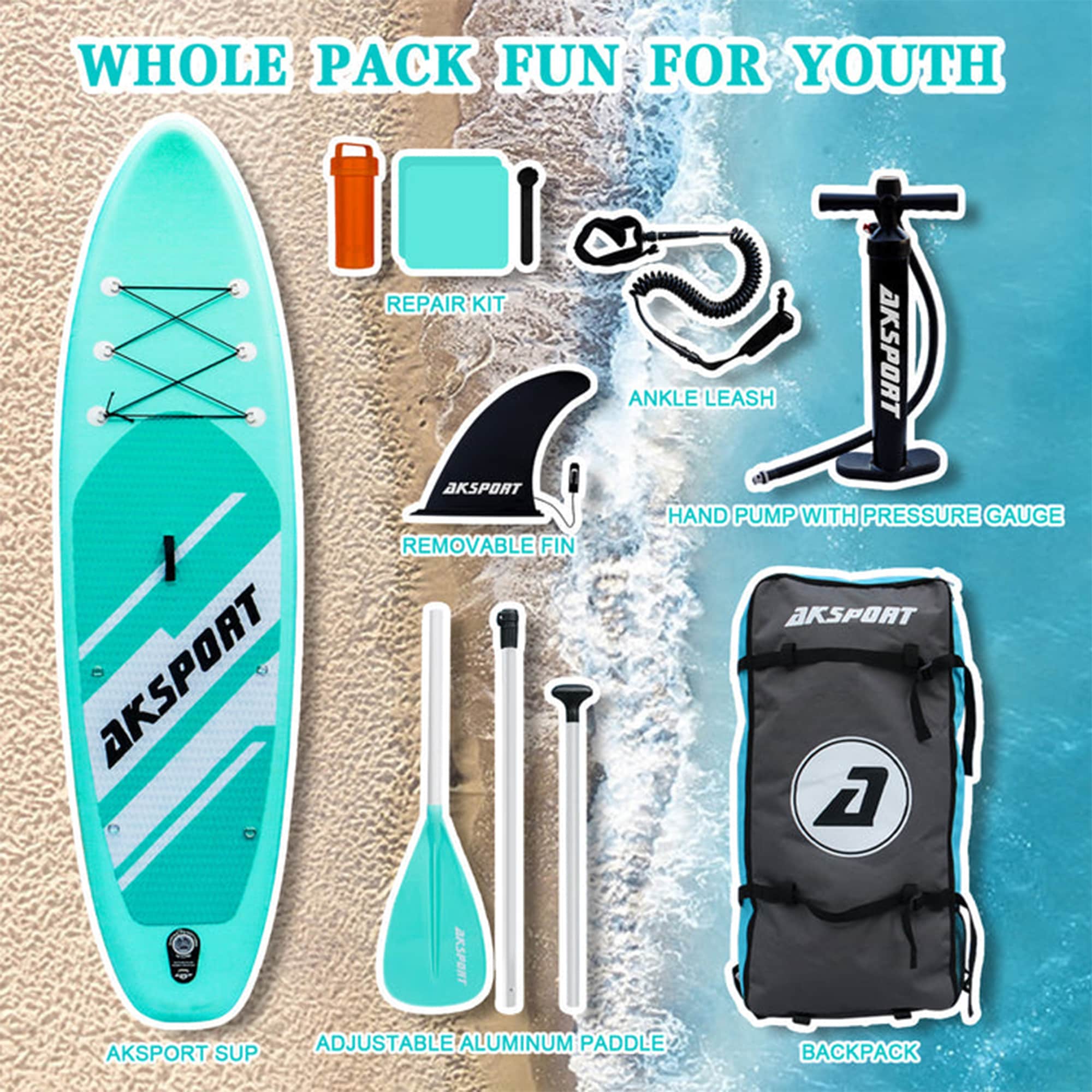 AKSPORT 276516 Sports-Inflatables - View #3