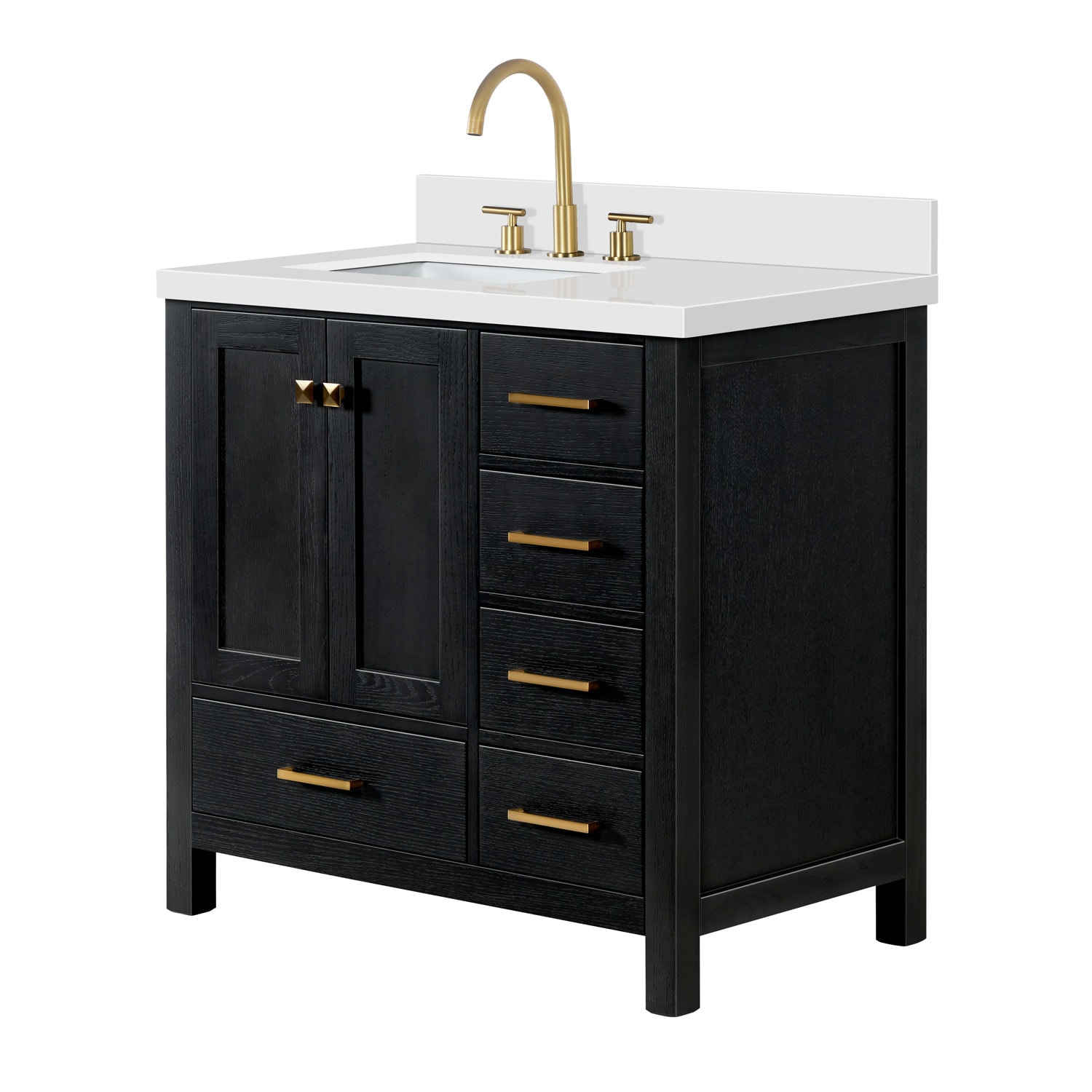 ARIEL A037SLWQRVOBLO Bath-Vanity-Combo - View #8