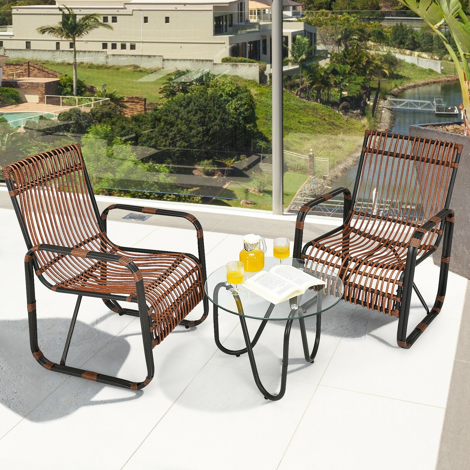 Forclover HBV-HW644 Patio-Conversation-Sets - View #4