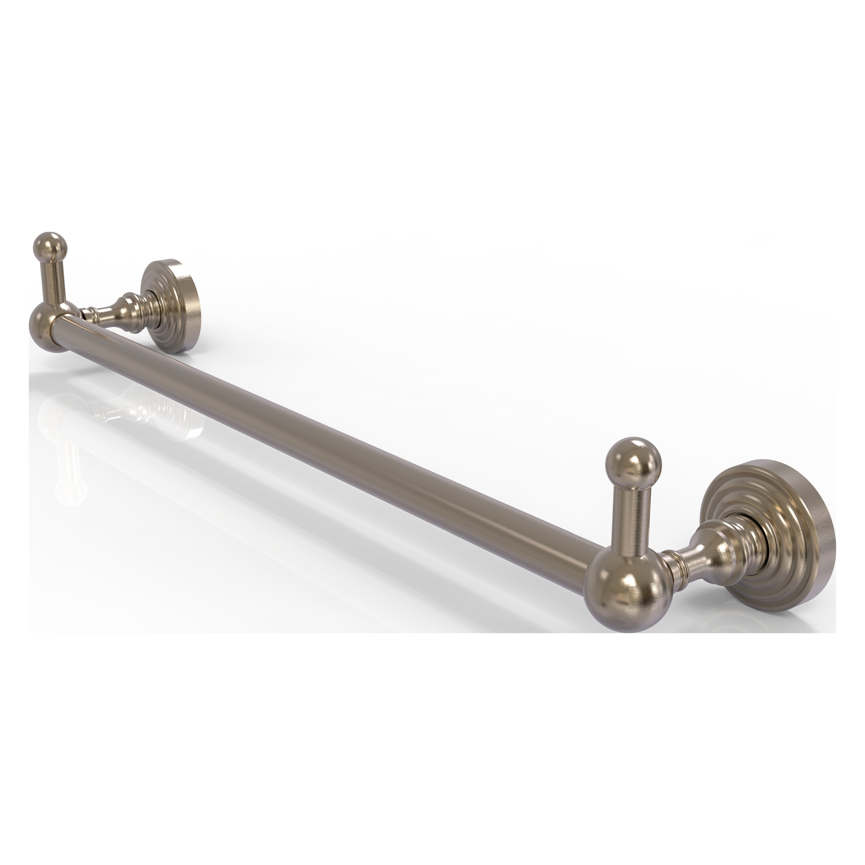 Allied Brass WP-41-24-PEG-PEW Waverly Place 24-in Antique Pewter Wall mount Single Towel Bar