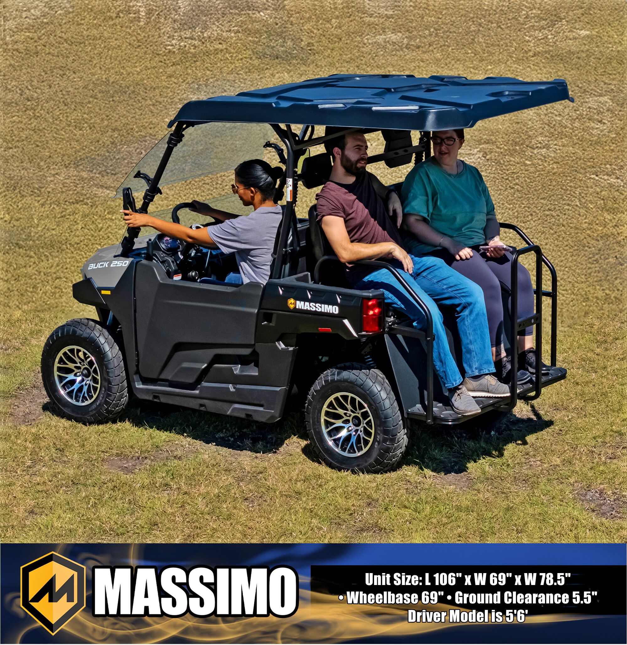 Massimo MM-BK250X-TG Motorized-Vehicles - View #6