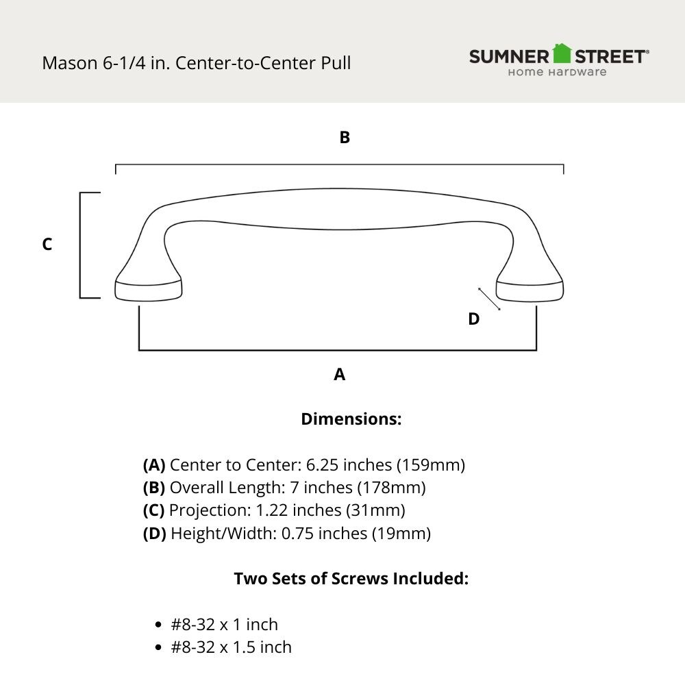 Sumner Street Home Hardware RL070197VP Cabinet-Pulls - View #14