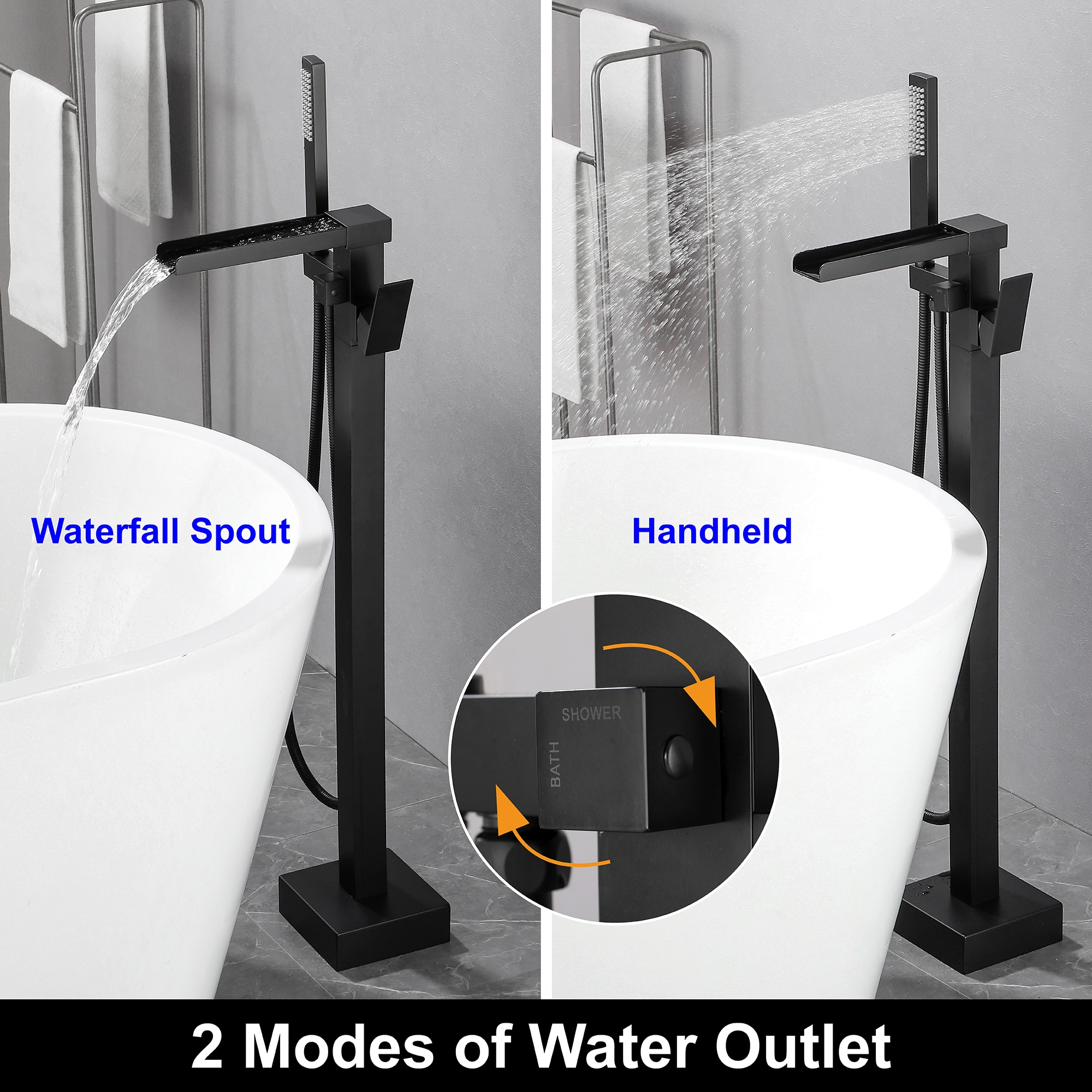 AAZJ NBC-CM64216CL Roman-Tub-Faucets - View #11