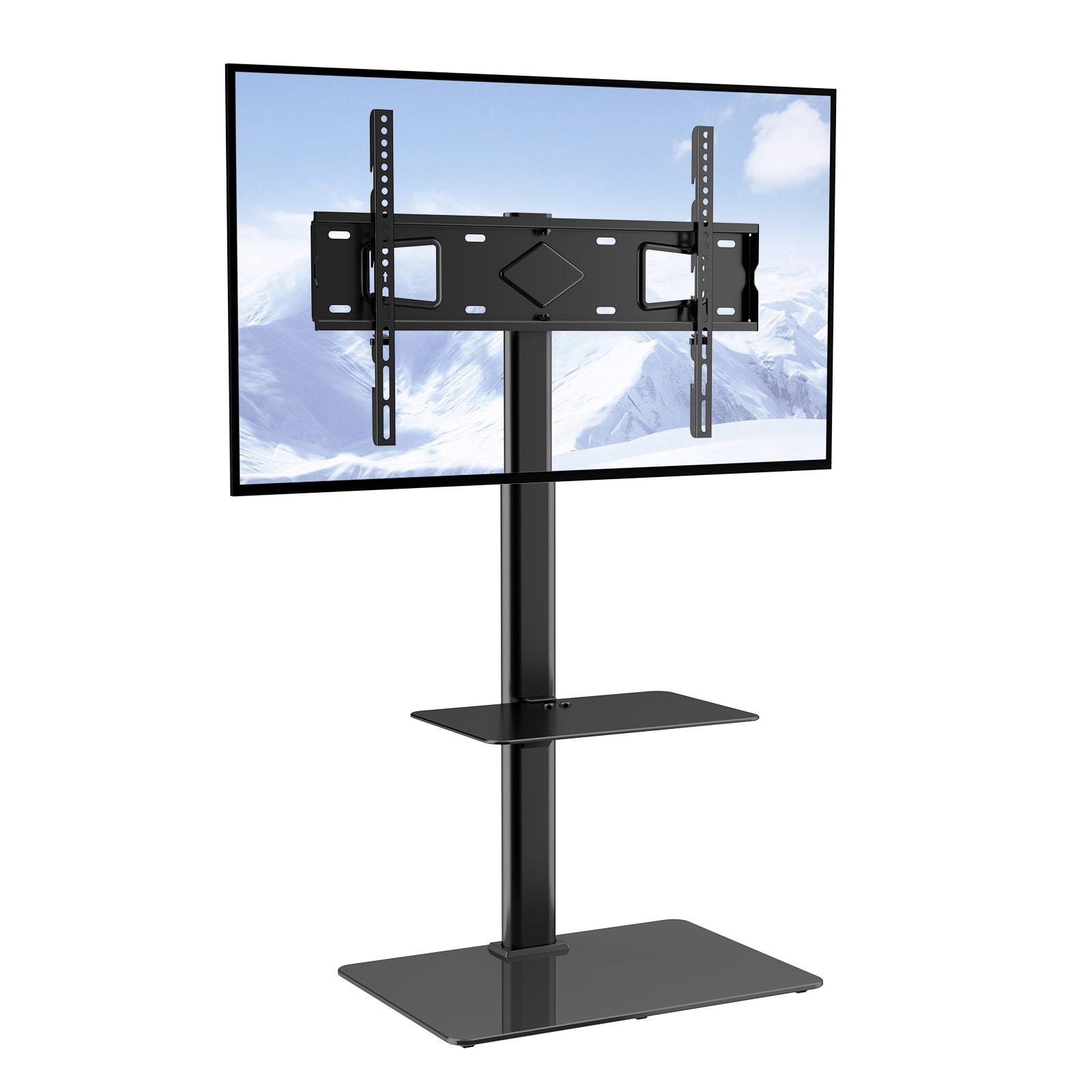 VEVOR LDDSZJGDZXG65LL11V0 TV Stand Mount Swivel Indoor Freestanding TV mount Fits TVs up to 55-in