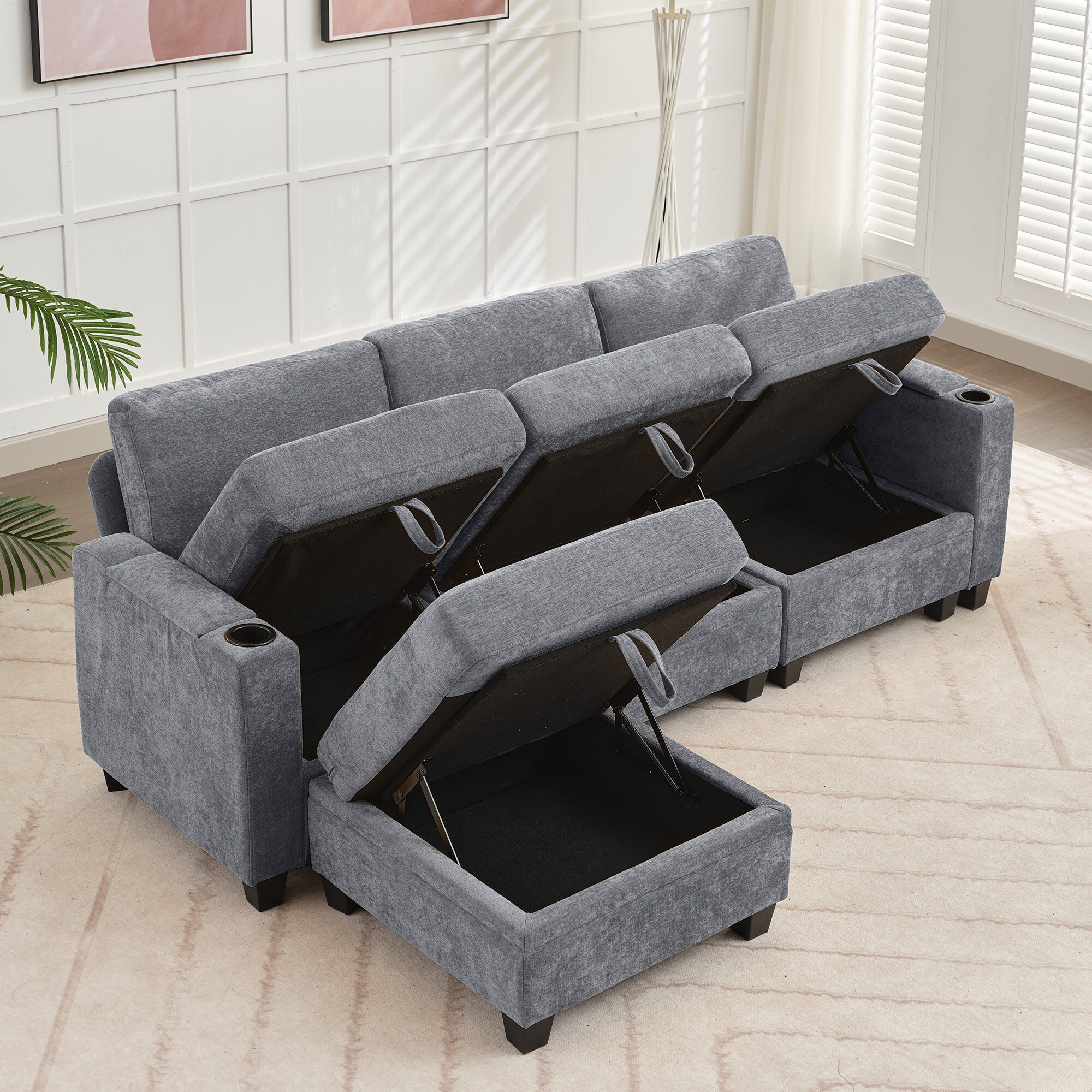 JEAREY 10FXBRT+LED-NA Sofas-Loveseats - View #2