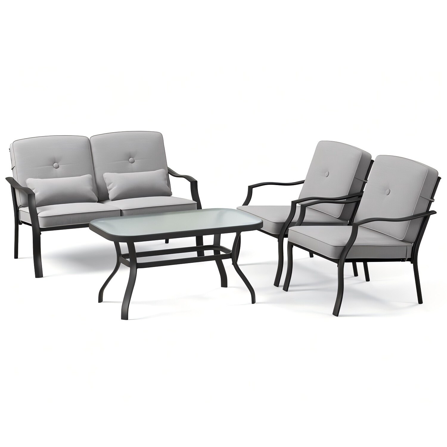 Forclover HBV-926GR Patio-Conversation-Sets - View #10
