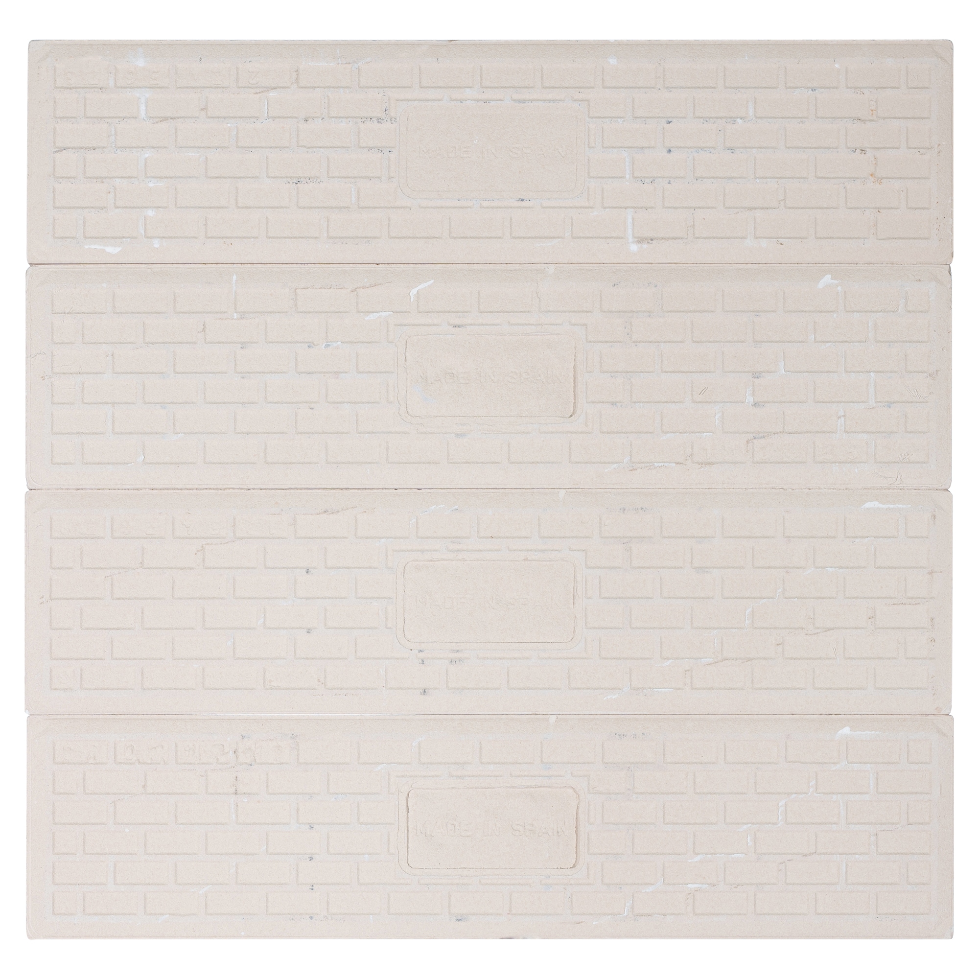 Galor-Nayim 3" x 12" Glossy Blue Ceramic Subway Tile