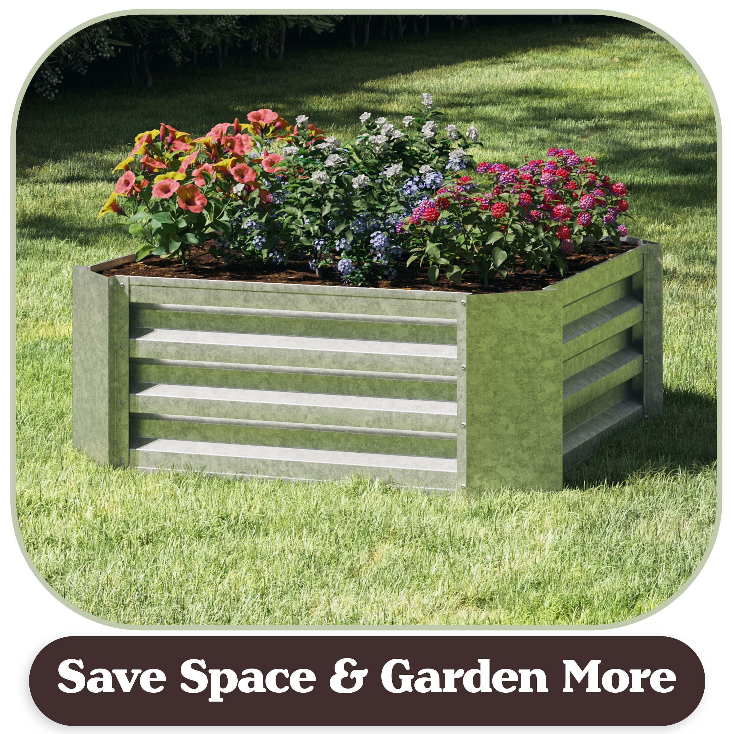 Nature Spring 677927PYA Raised-Garden-Beds - View #4