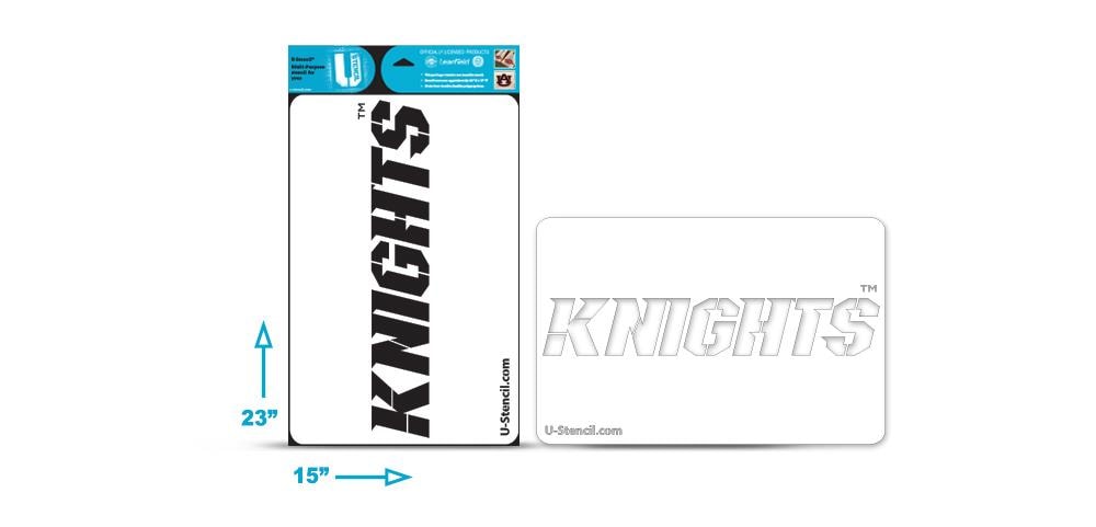 U-Stencil UCFOOS-503 Officially Licensed Multipurpose Collegiate Stencil