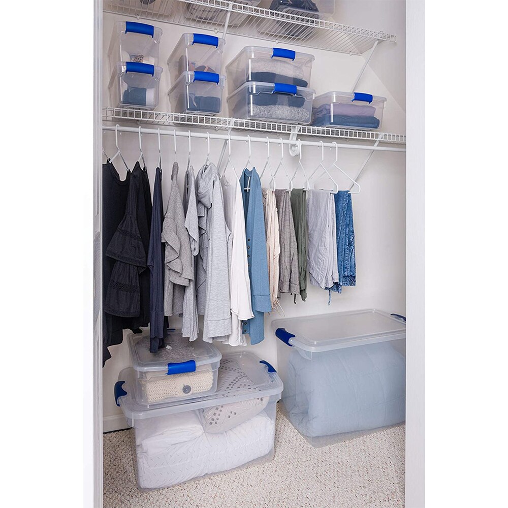 Homz Products 293918 Plastic-Storage-Totes - View #3