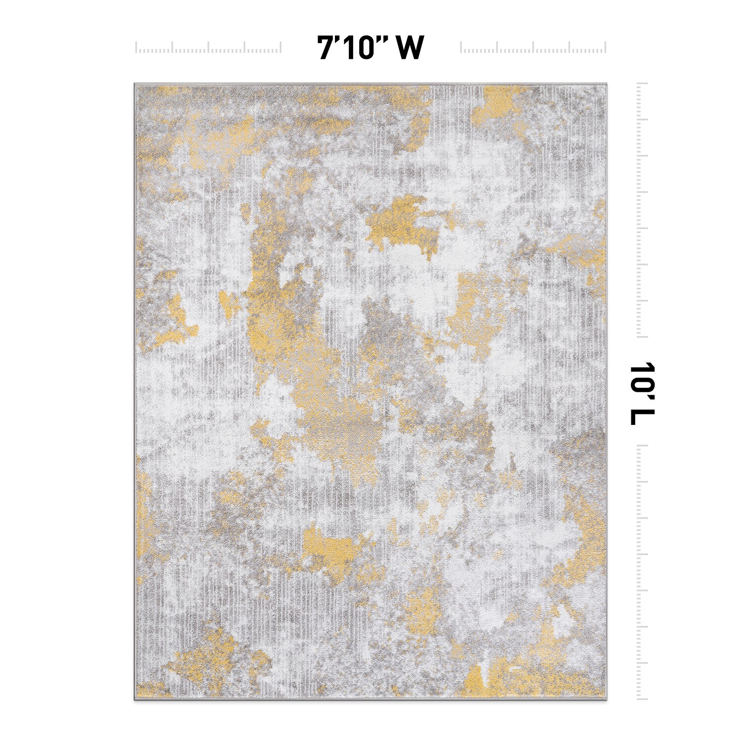 World Rug Gallery 934YELLOW8X10 rugs - View #3