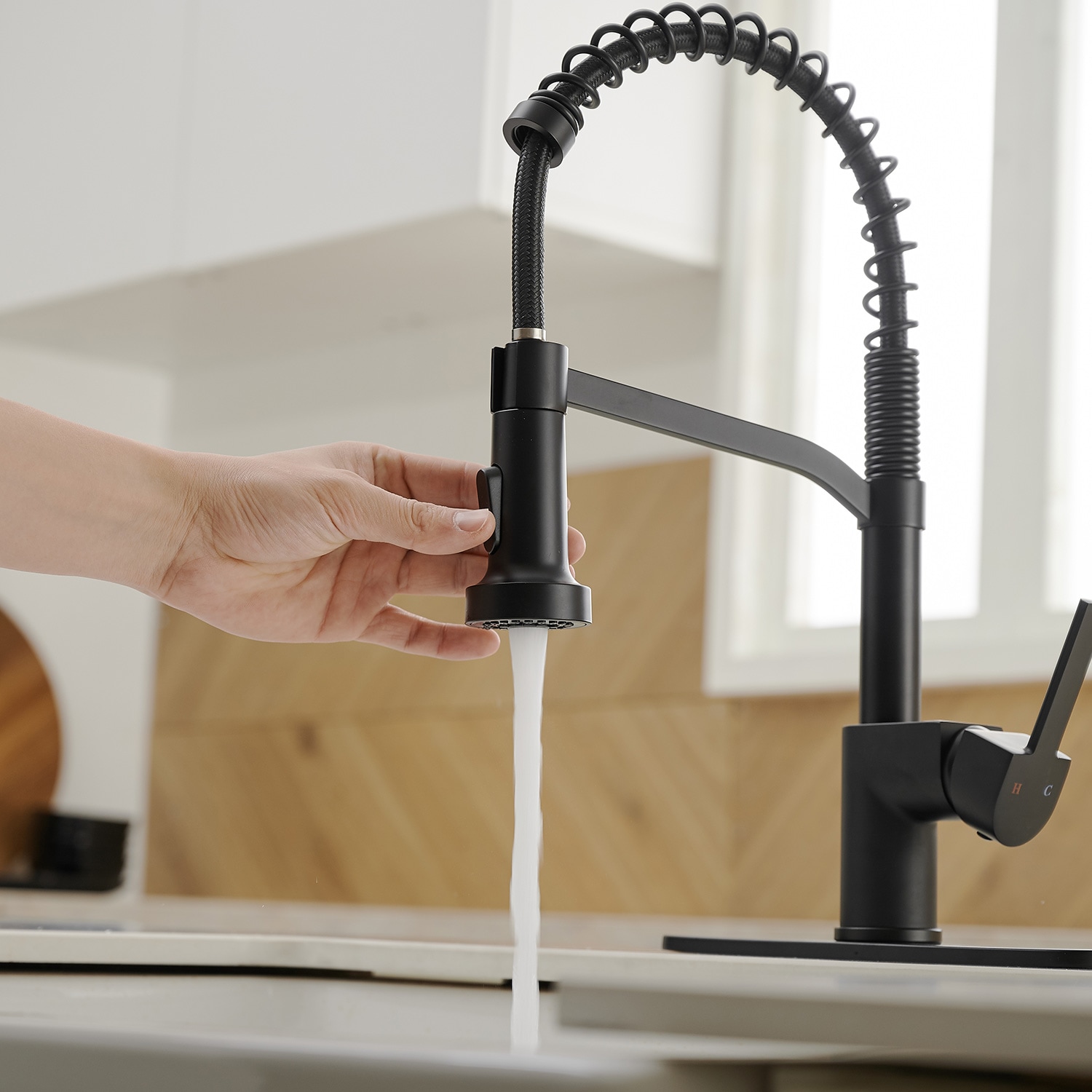 BWE A-94011-BLACK Kitchen-Faucets - View #5