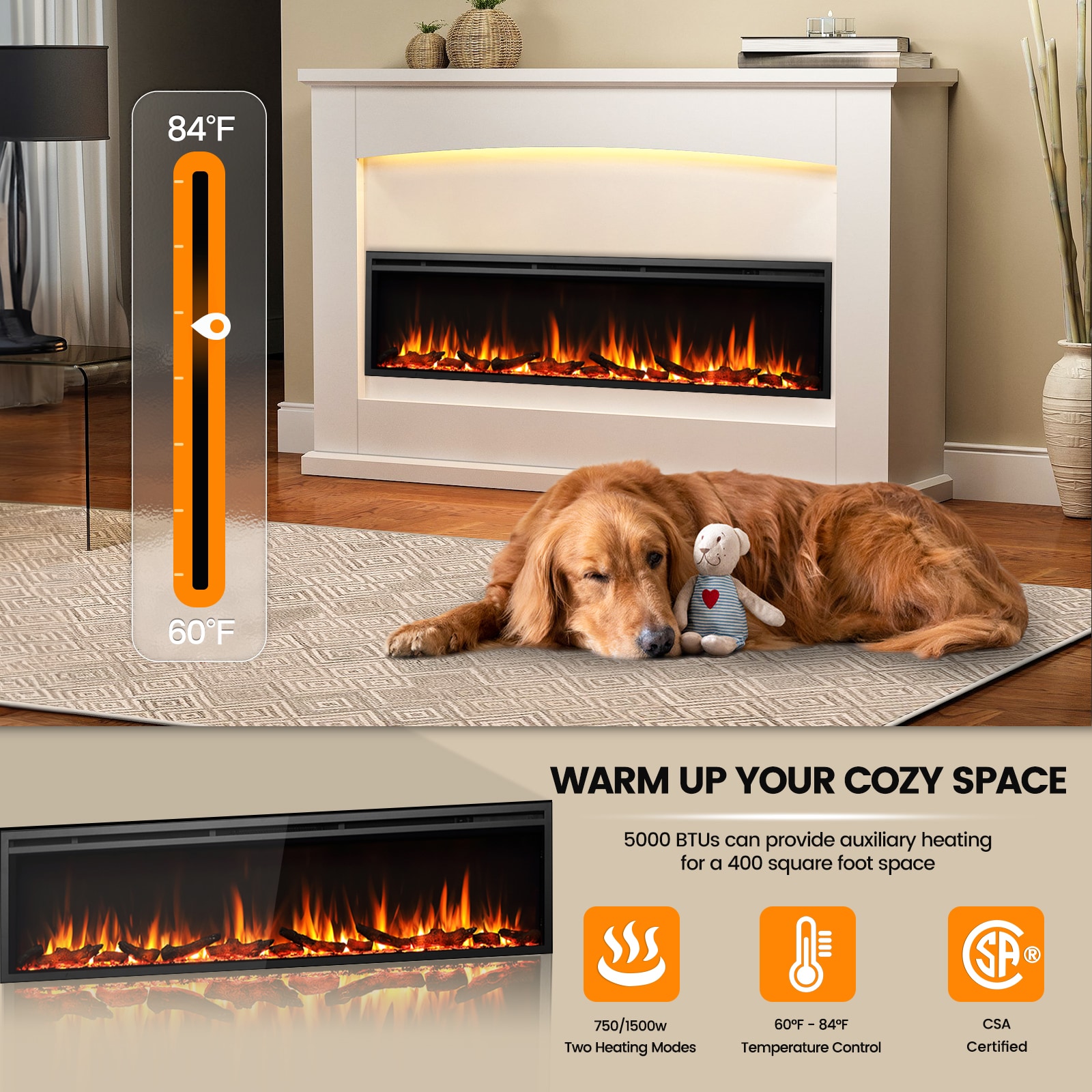 EdenDirect NLCD041941 Electric-Fireplaces - View #6