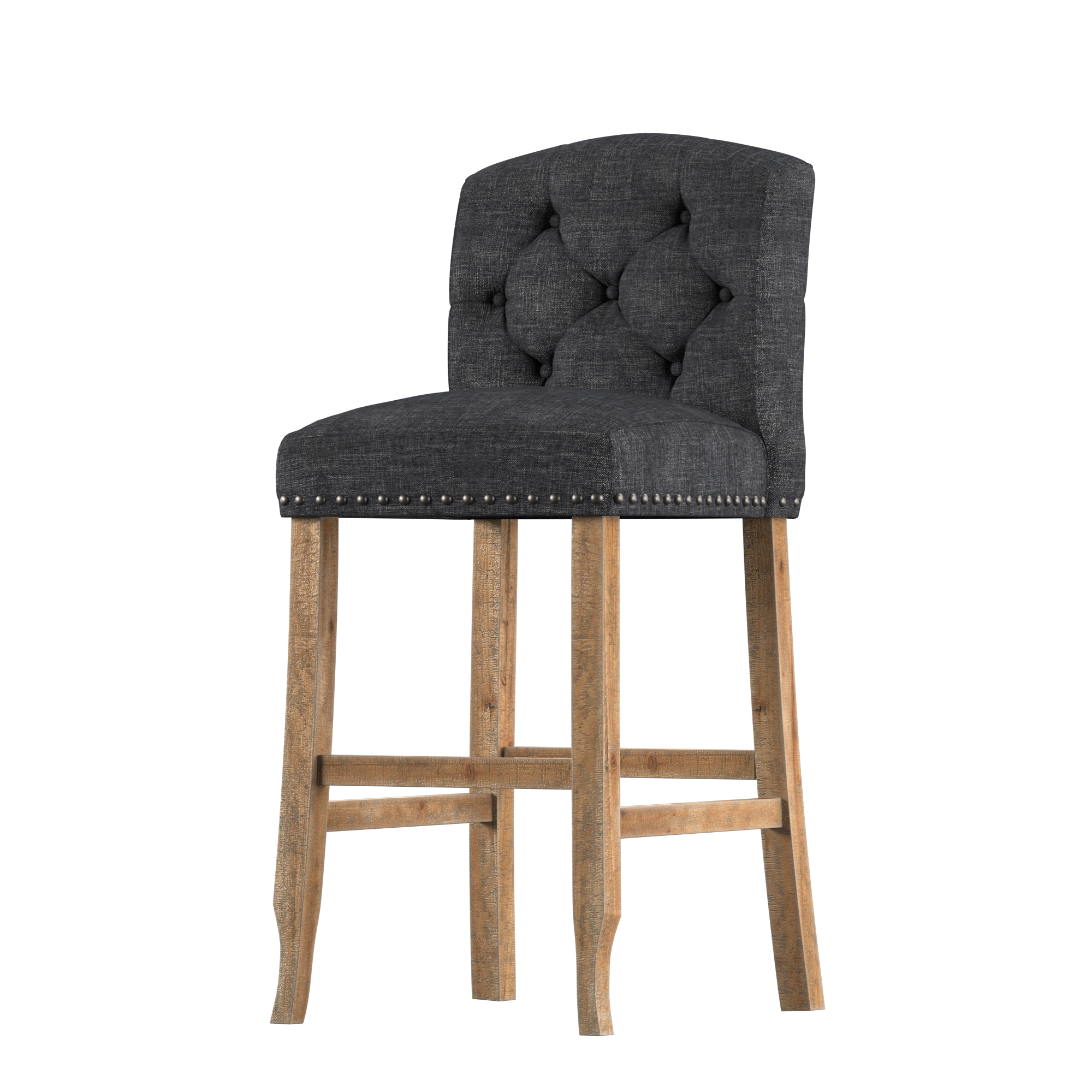 Furniture of America IDF-3829F-GY-BC stools - View #3